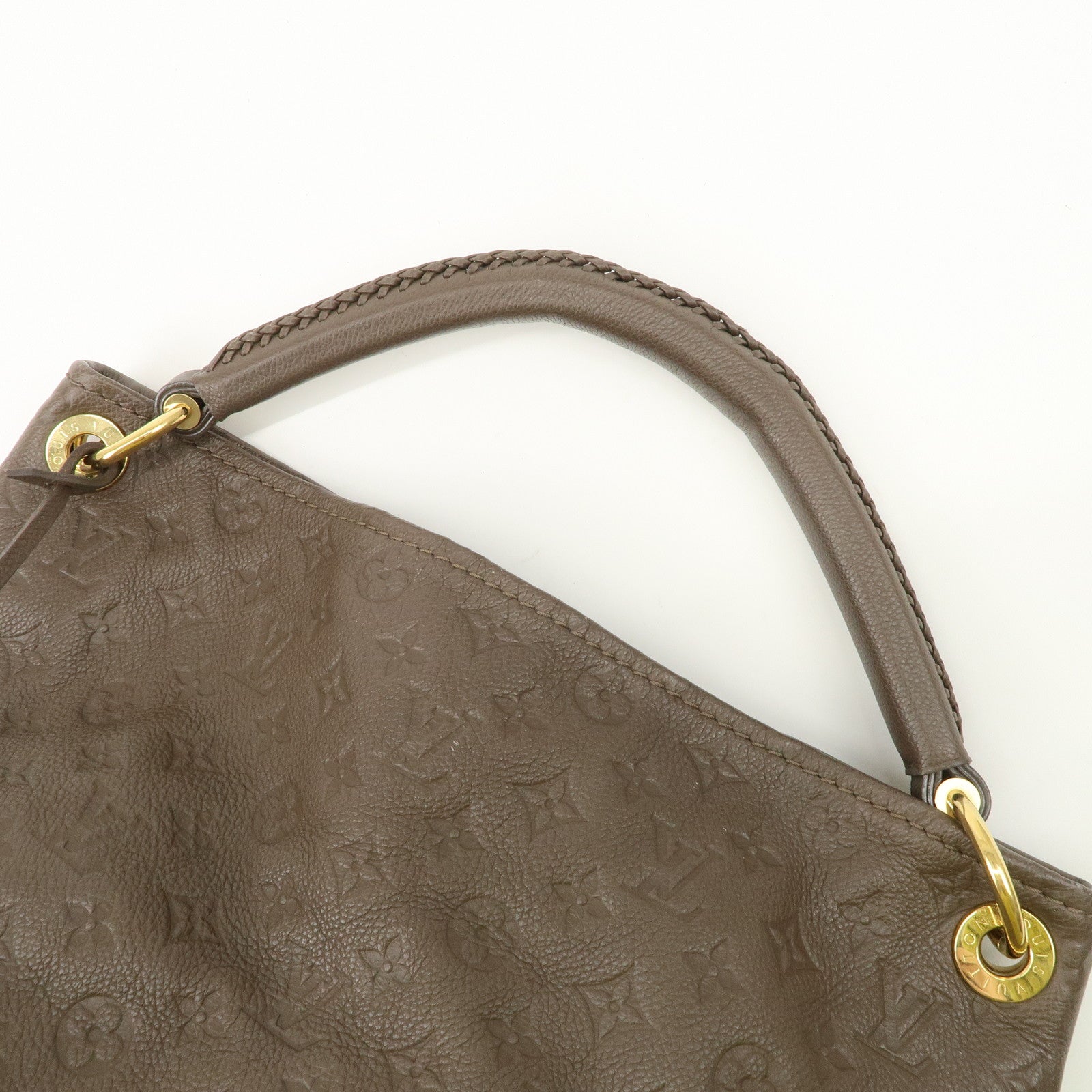 Louis Vuitton Monogram Empreinte Artsy MM Shoulder Bag Terre Used