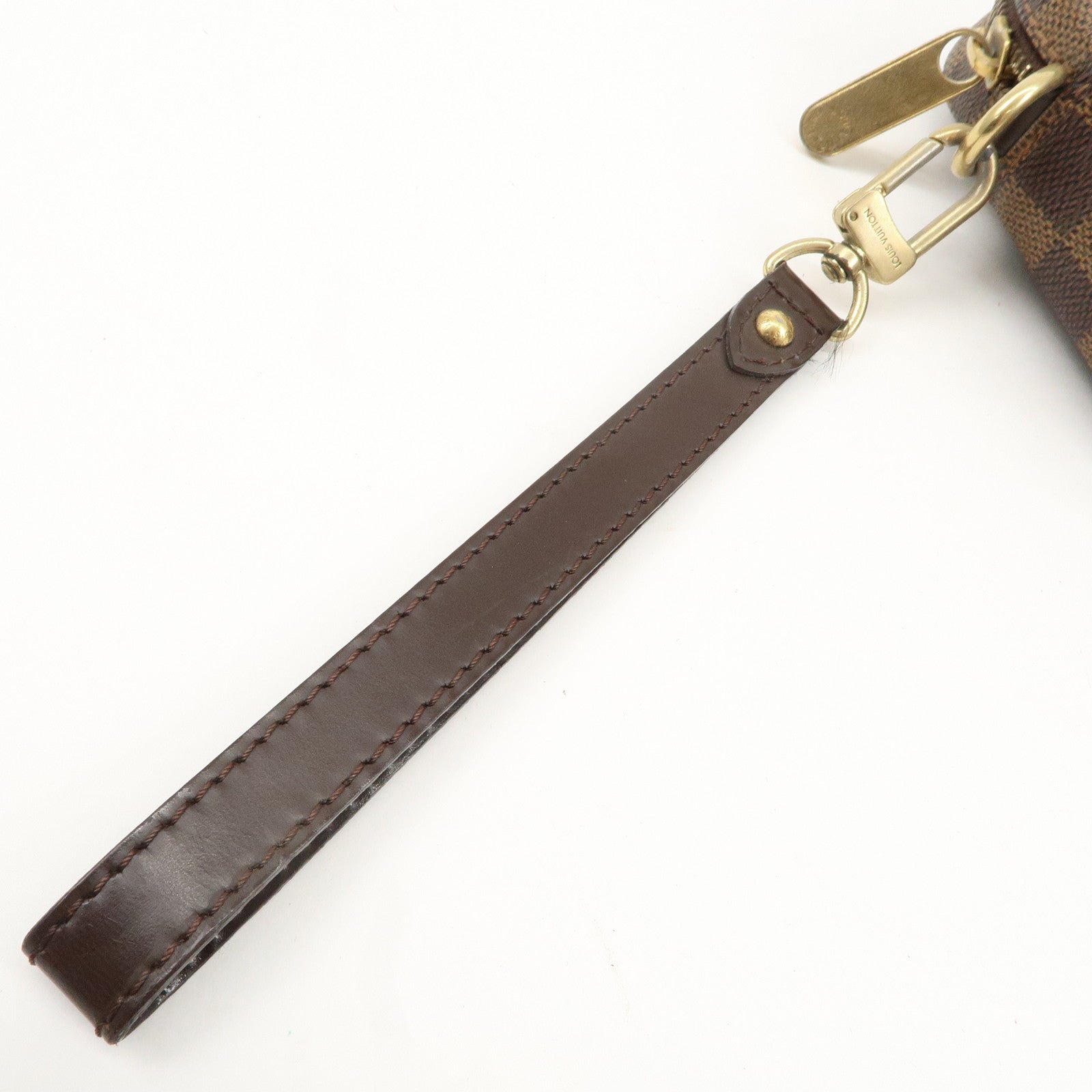 Louis Vuitton Damier Pochette Billets Macao Clutch Bag N61739 Used