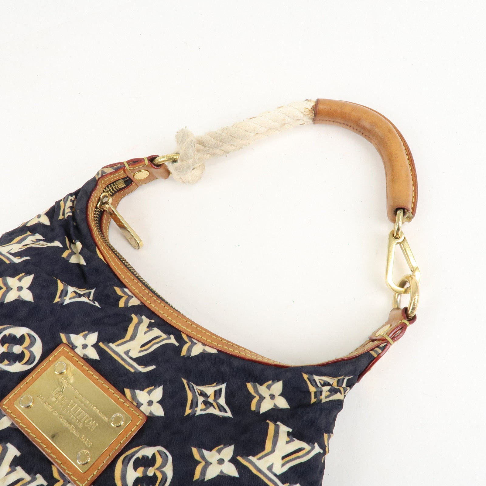 Louis Vuitton Cruise Line Marine Bulle PM Shoulder Bag Navy M40238 Used