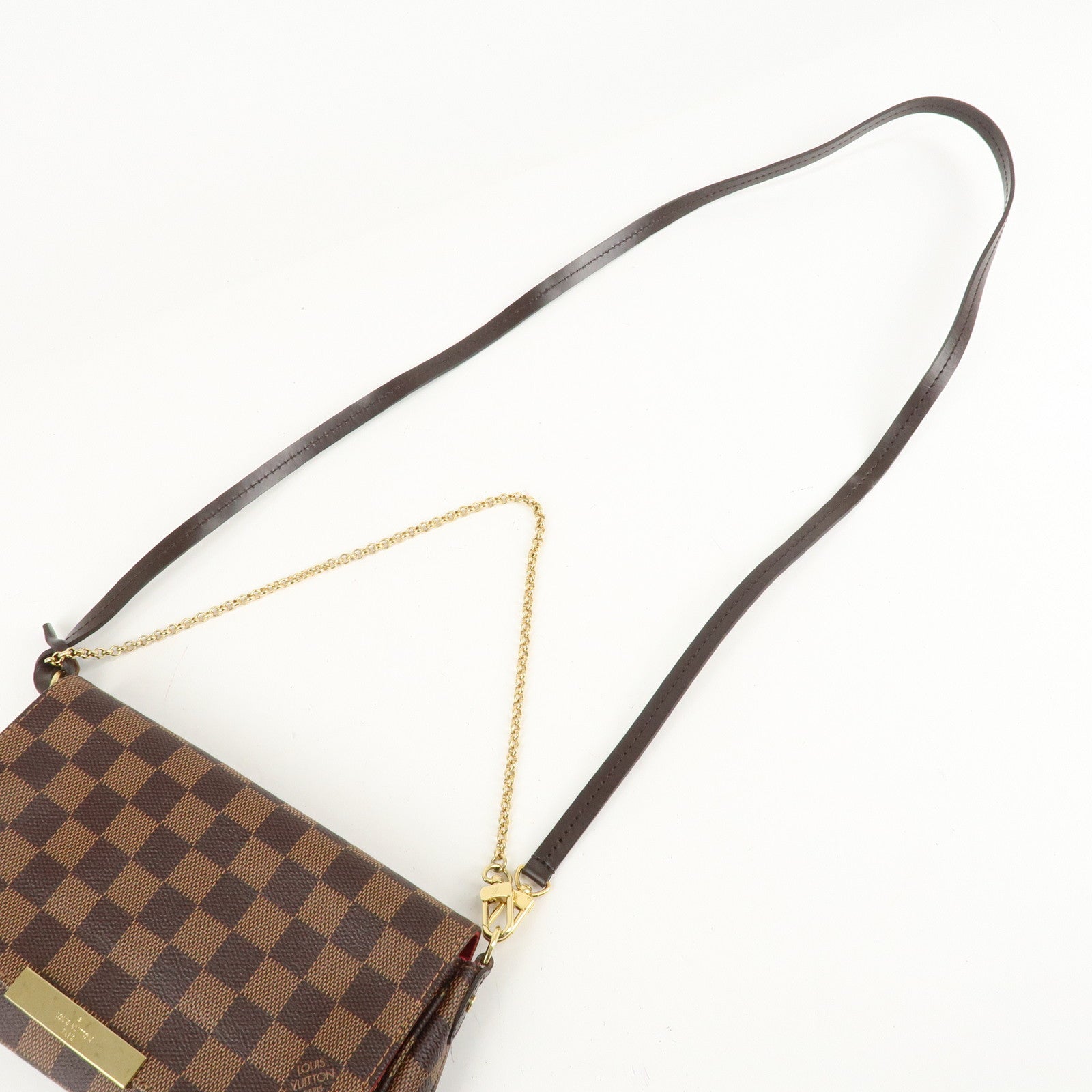 Louis Vuitton Damier Favorite PM 2Way Shoulder Bag N41276 Used
