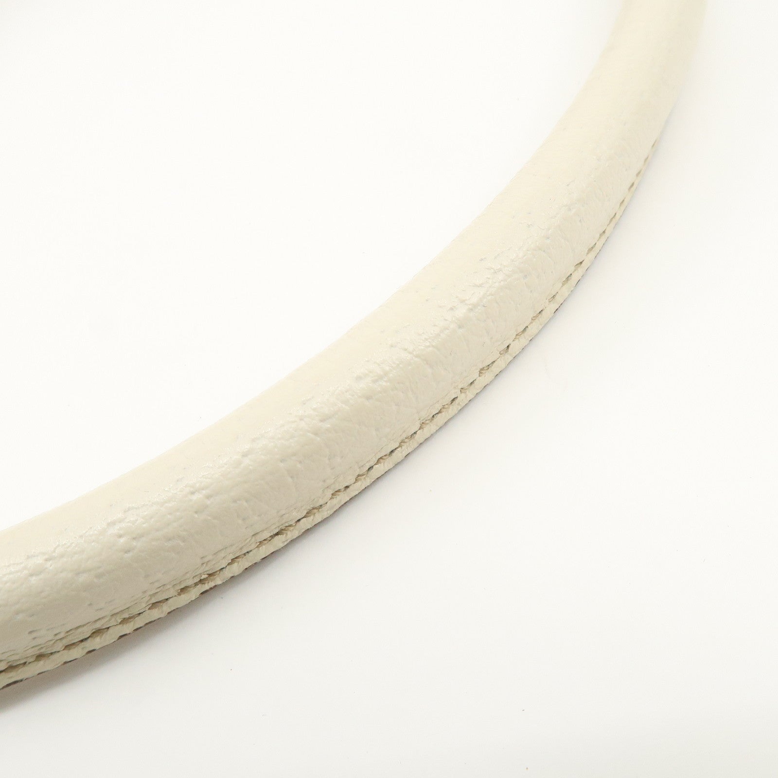 GUCCI Abbey GG Canvas Leather Shoulder Bag Ivory Pink 130738 Used