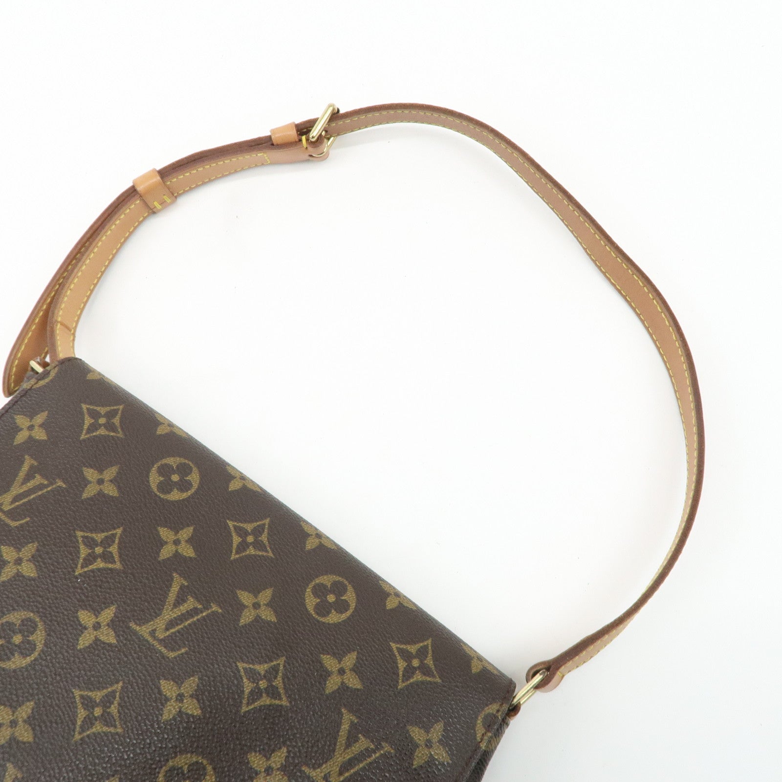 Authc Louis Vuitton Monogram Musette Tango Short Shoulder Bag M51257 Used