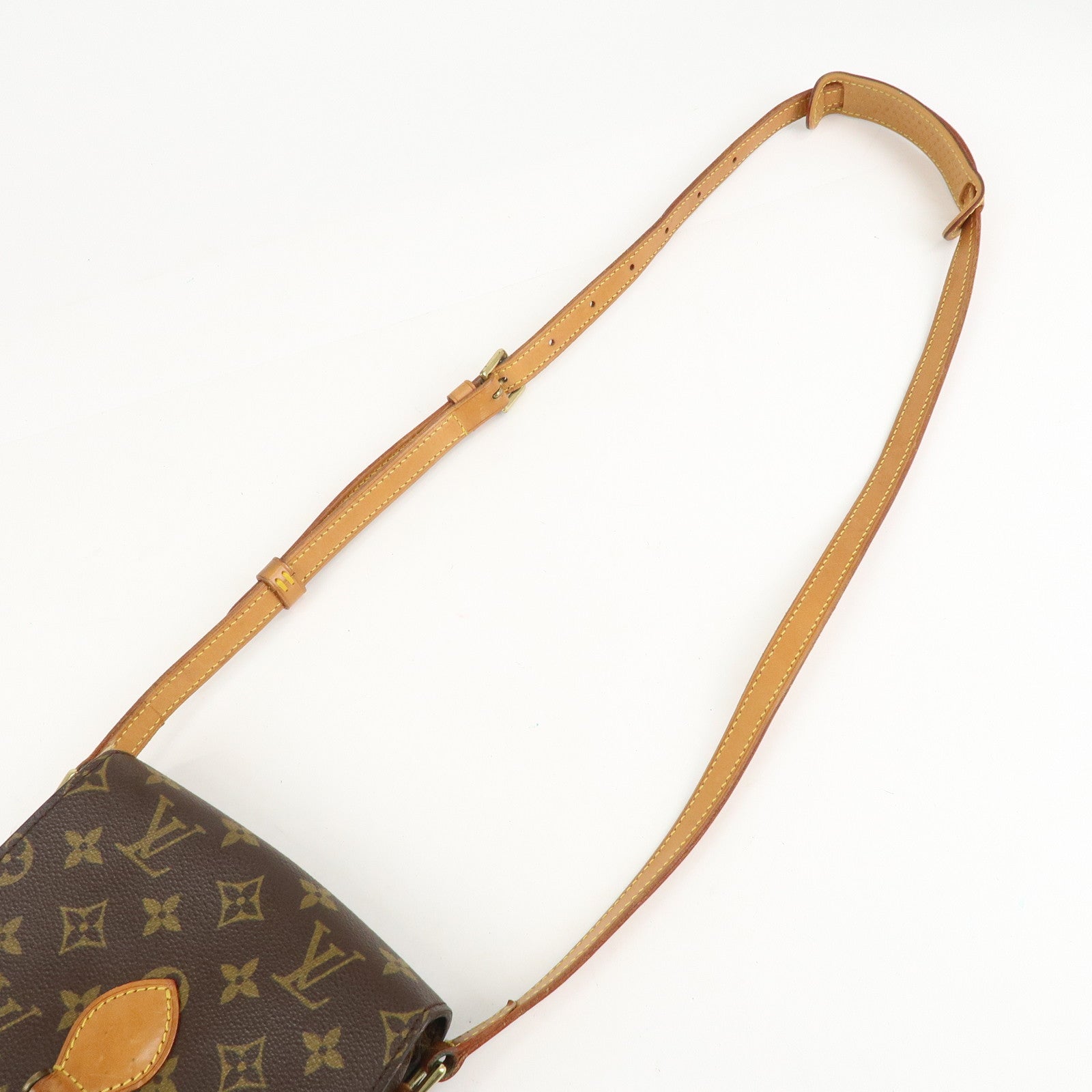 Louis Vuitton Monogram Mini Saint Cloud Shoulder Bag M51244 Used