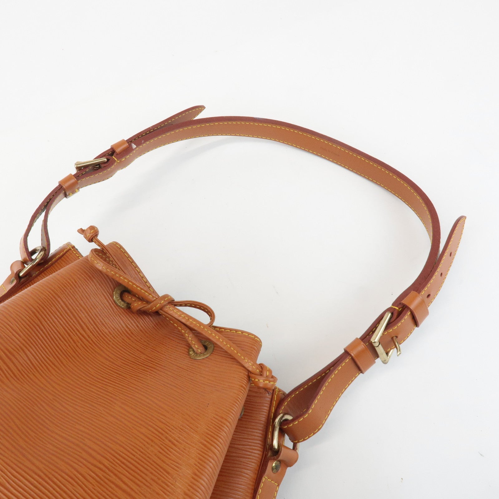 Louis Vuitton Epi Petit Noe Shoulder Bag Kenya Brown M44103 Used