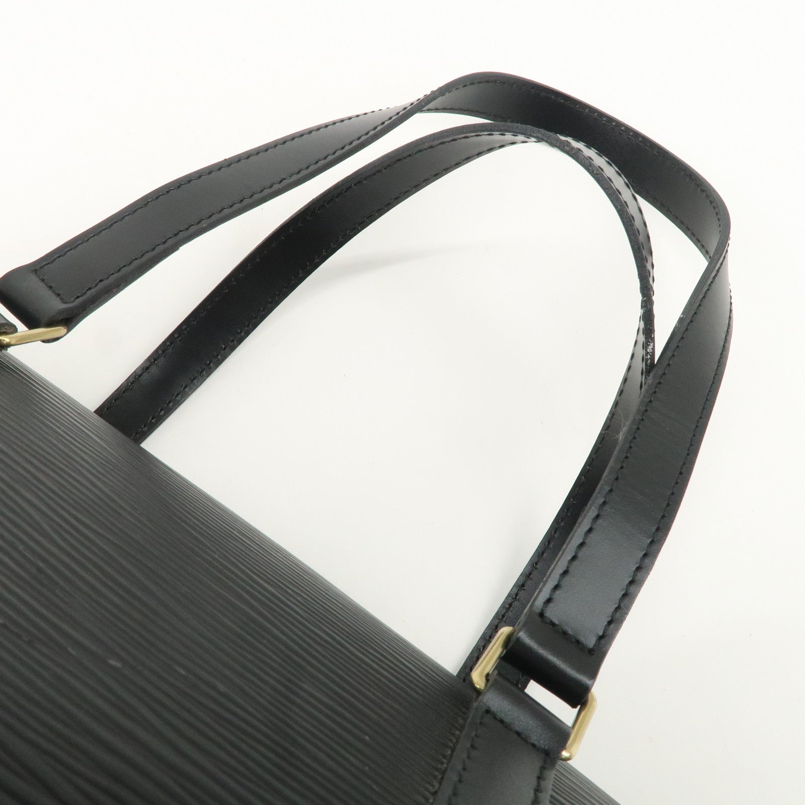 Louis Vuitton Epi Soufflot Hand Bag Noir Black M52862 Used