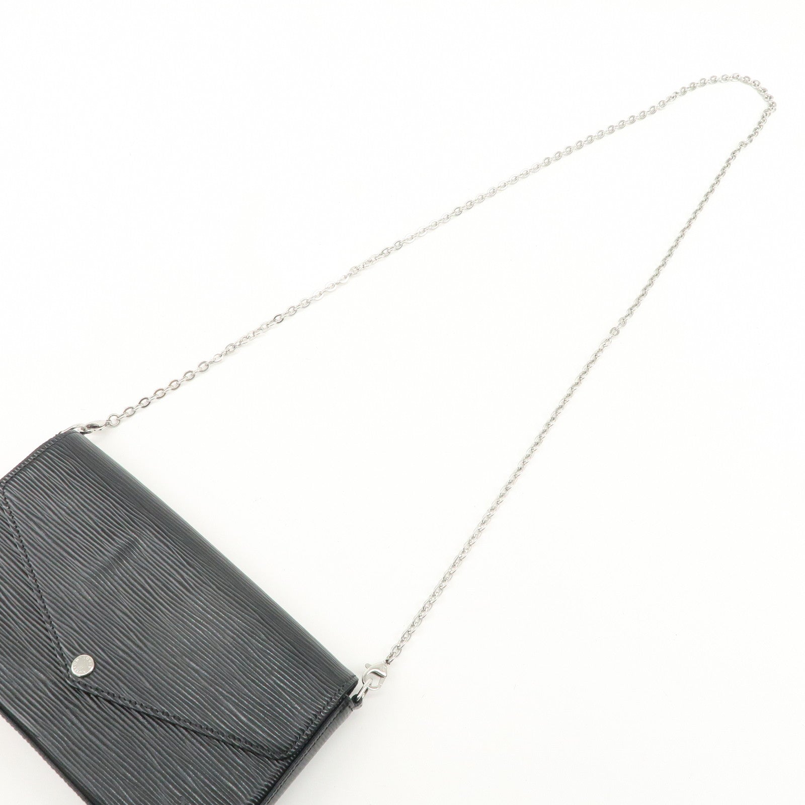 Louis Vuitton Epi Pochette Félicie Shoulder Bag Noir M81876 Used