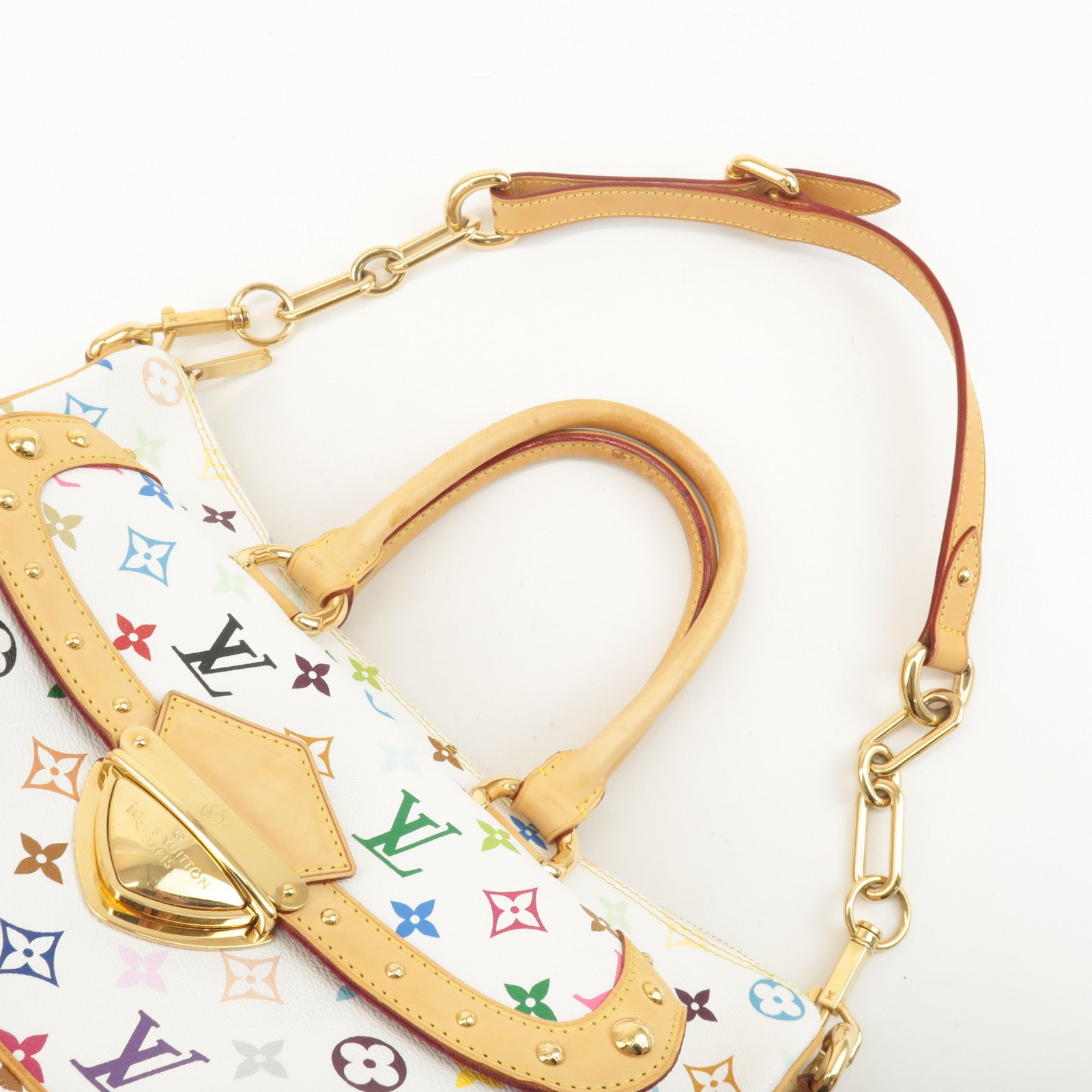 Louis Vuitton Monogram Multicolor Rita Shoulder Bag M40125 Used