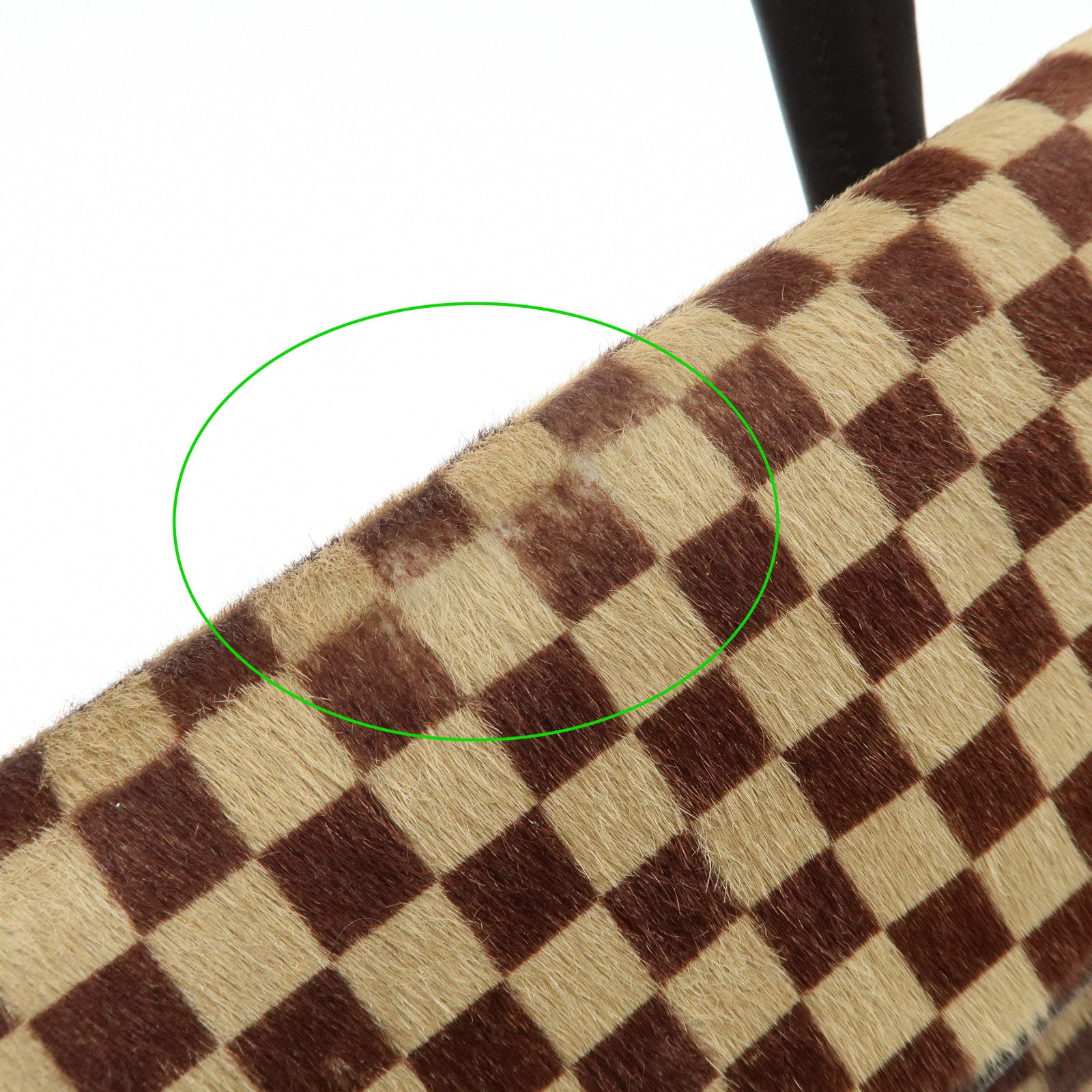 Louis Vuitton Damier Sauvage Lion Hand Bag Beige Brown M92131 Used