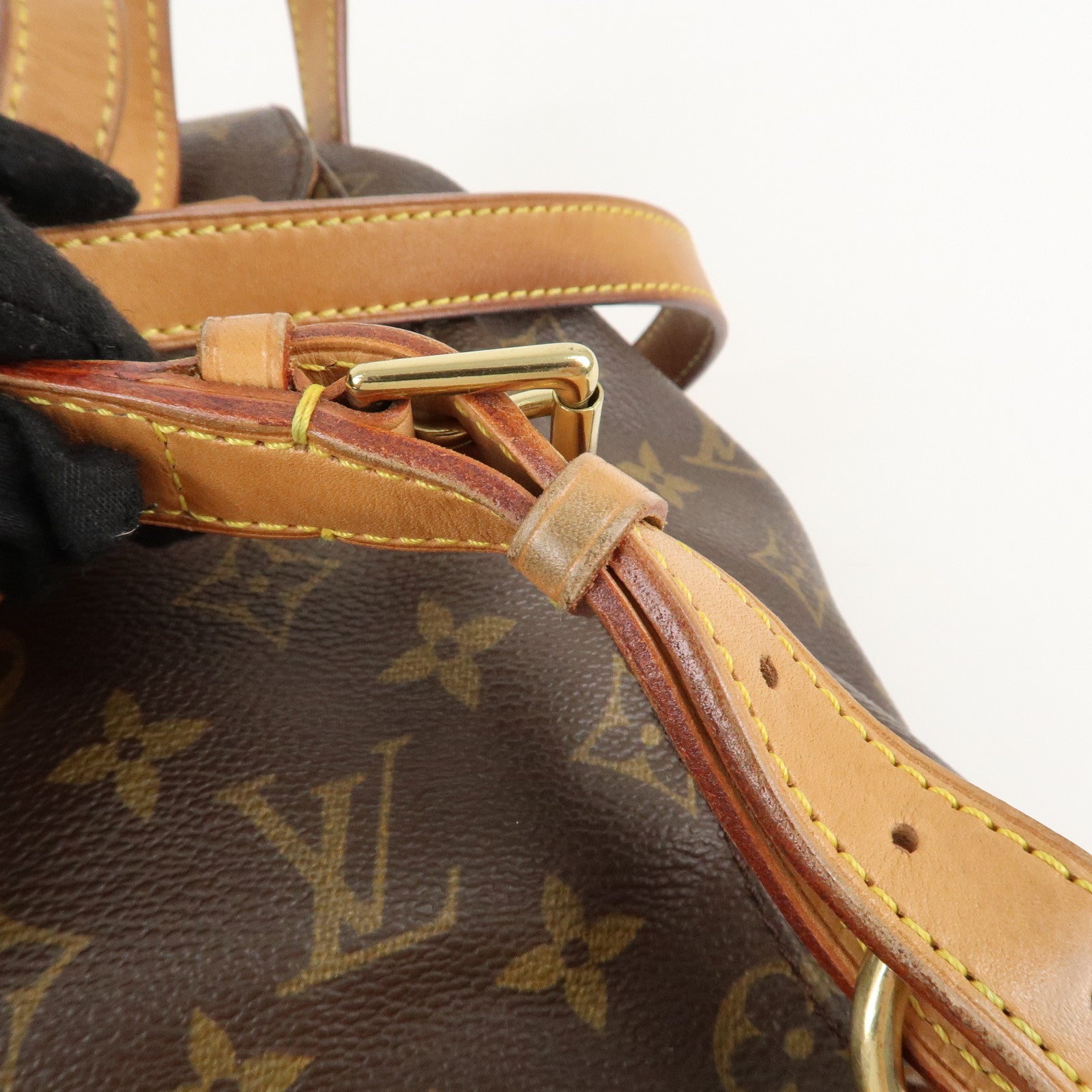 Louis Vuitton Monogram Montsouris MM Back Pack Bag M51136 Used