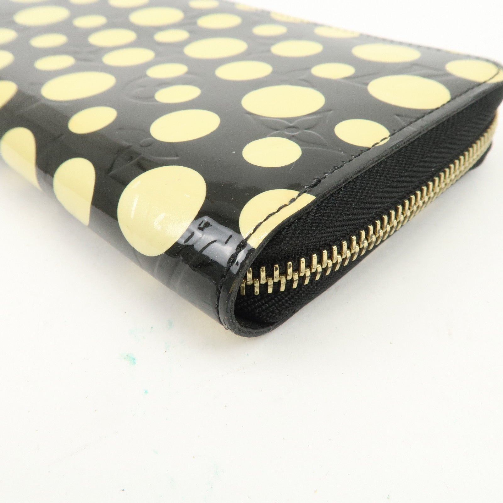 Louis Vuitton Monogram Vernis Dots Infinity Zippy Wallet M91573 Used