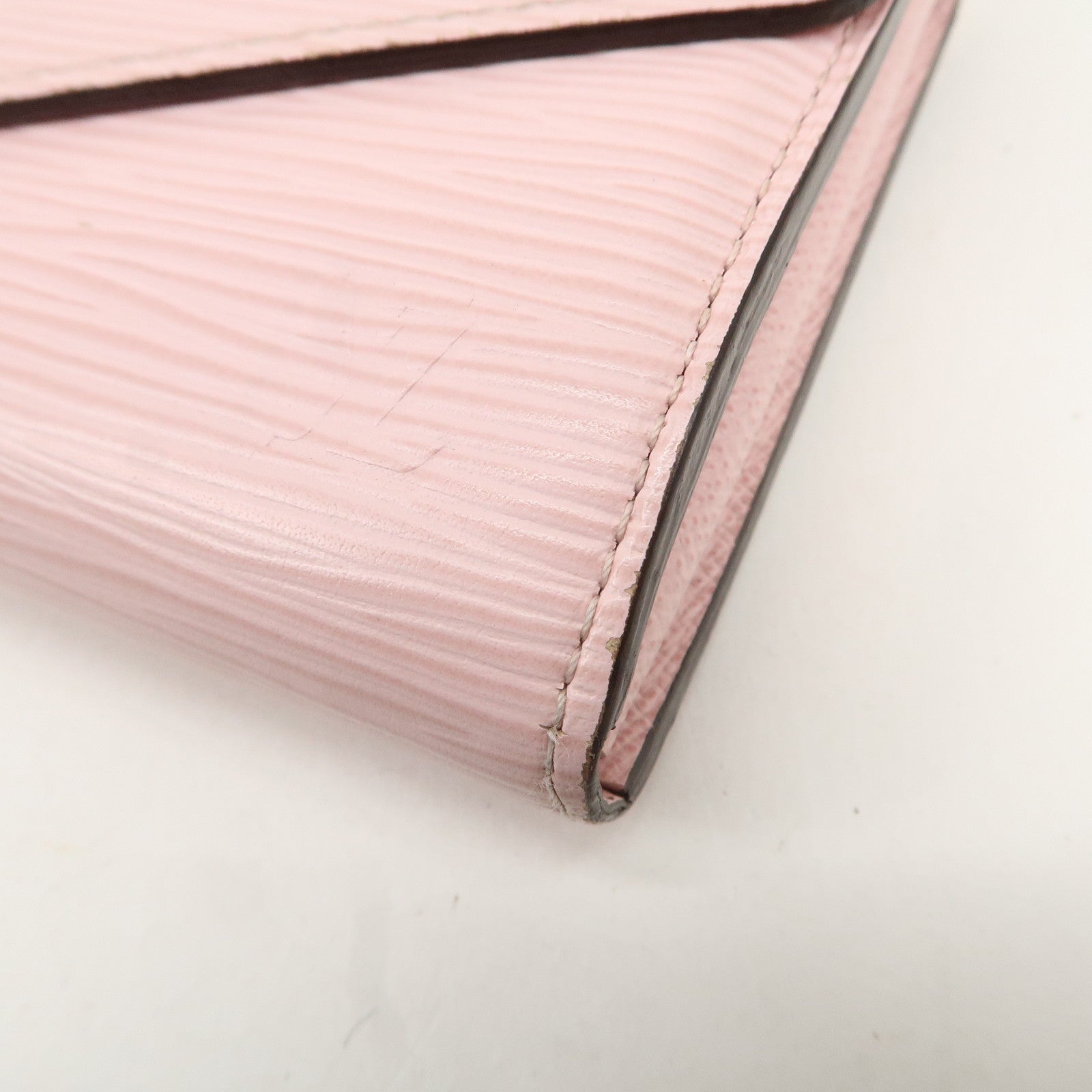 Louis Vuitton Epi Portefeuille Sara Rose Ballerine M61216 Used