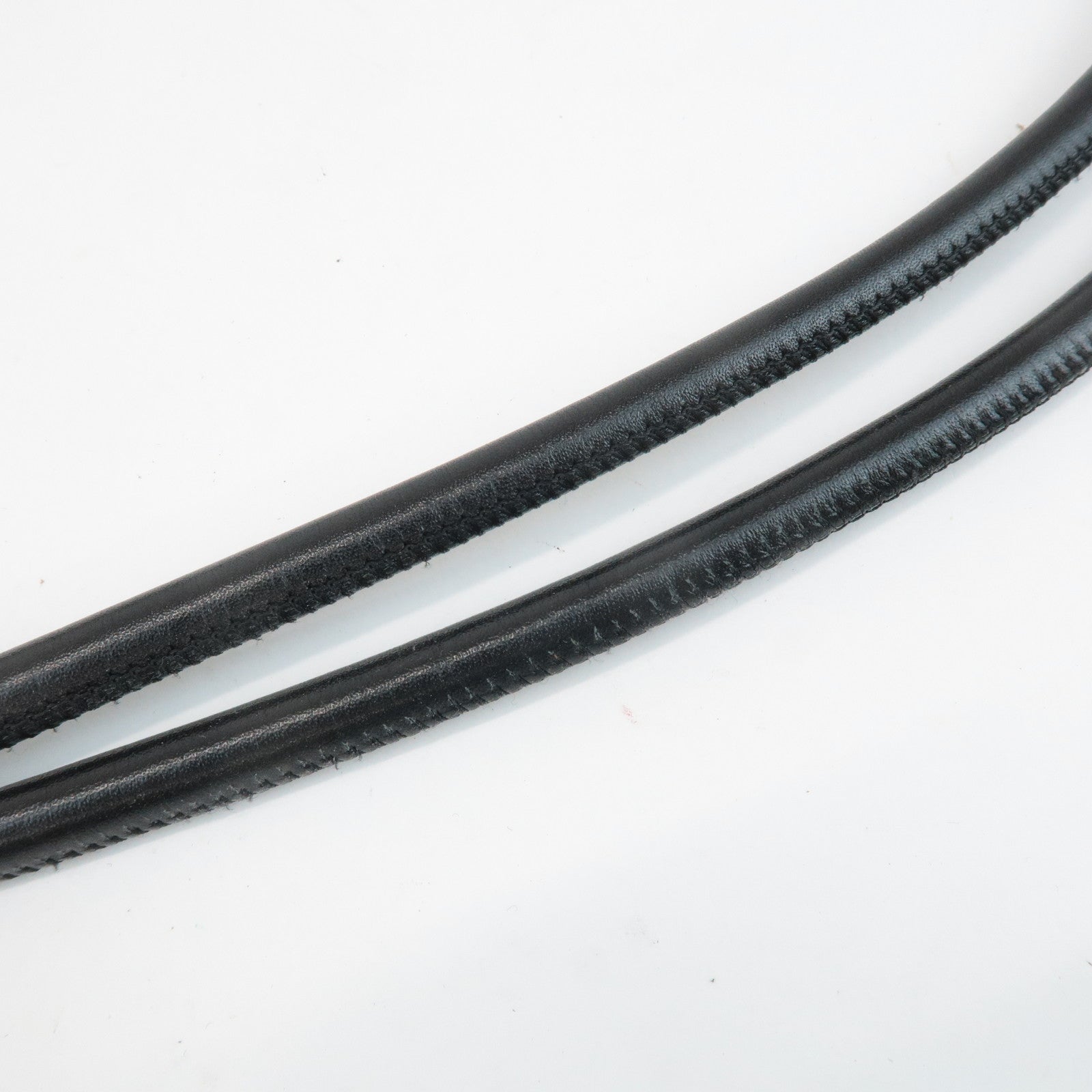 CHANEL Cambon Lamb Skin Medium Pochette Shoulder Bag A25178 Used