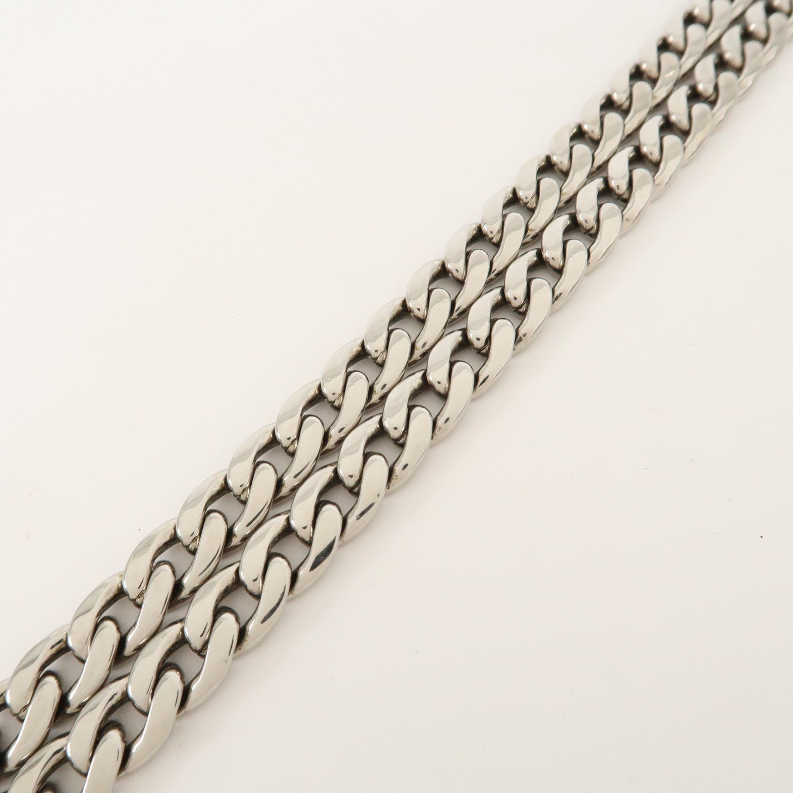 MIU MIU Matelasse Wool Leather Chain Shoulder Bag Red Used