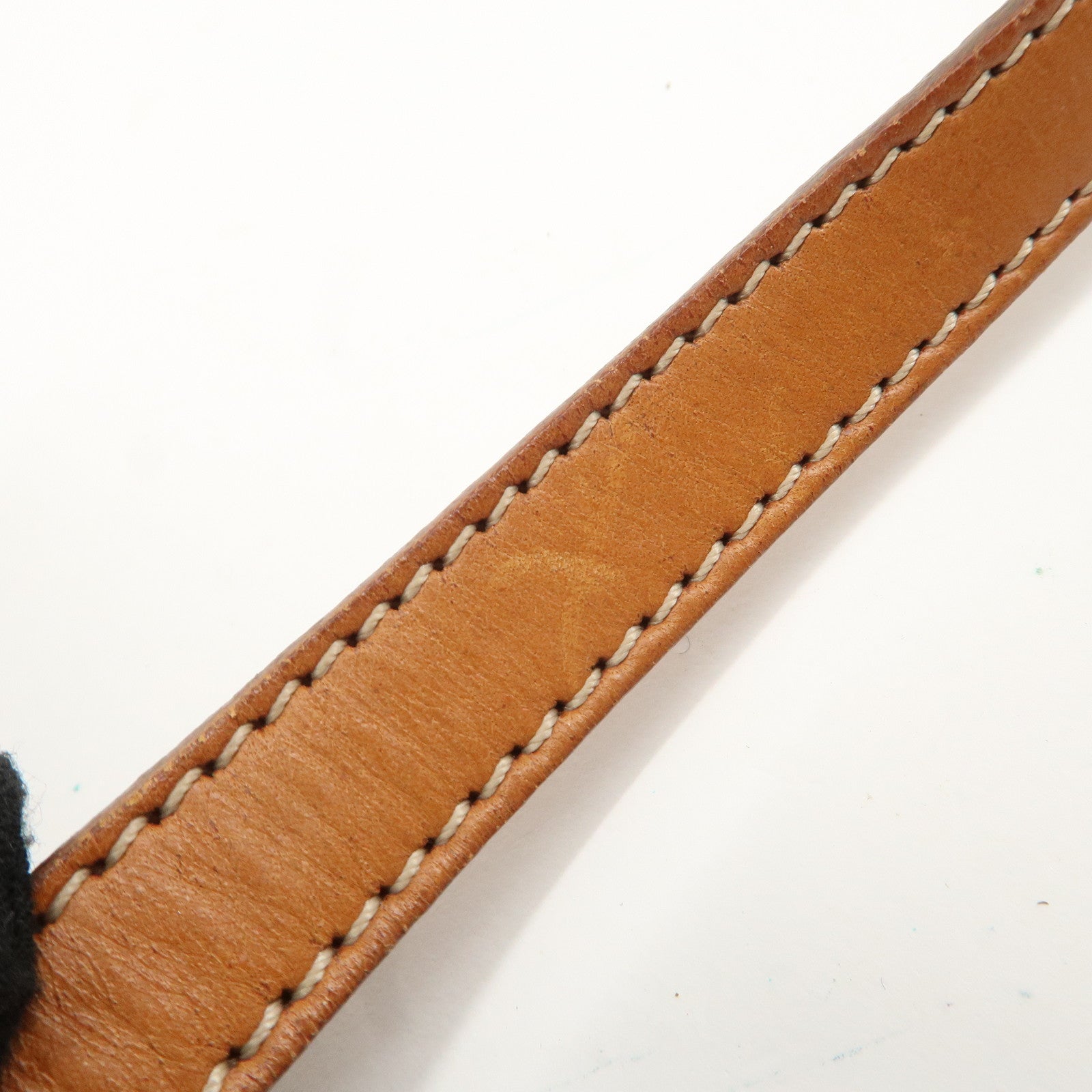 CELINE Macadam PVC Leather Shoulder Bag Brown Used