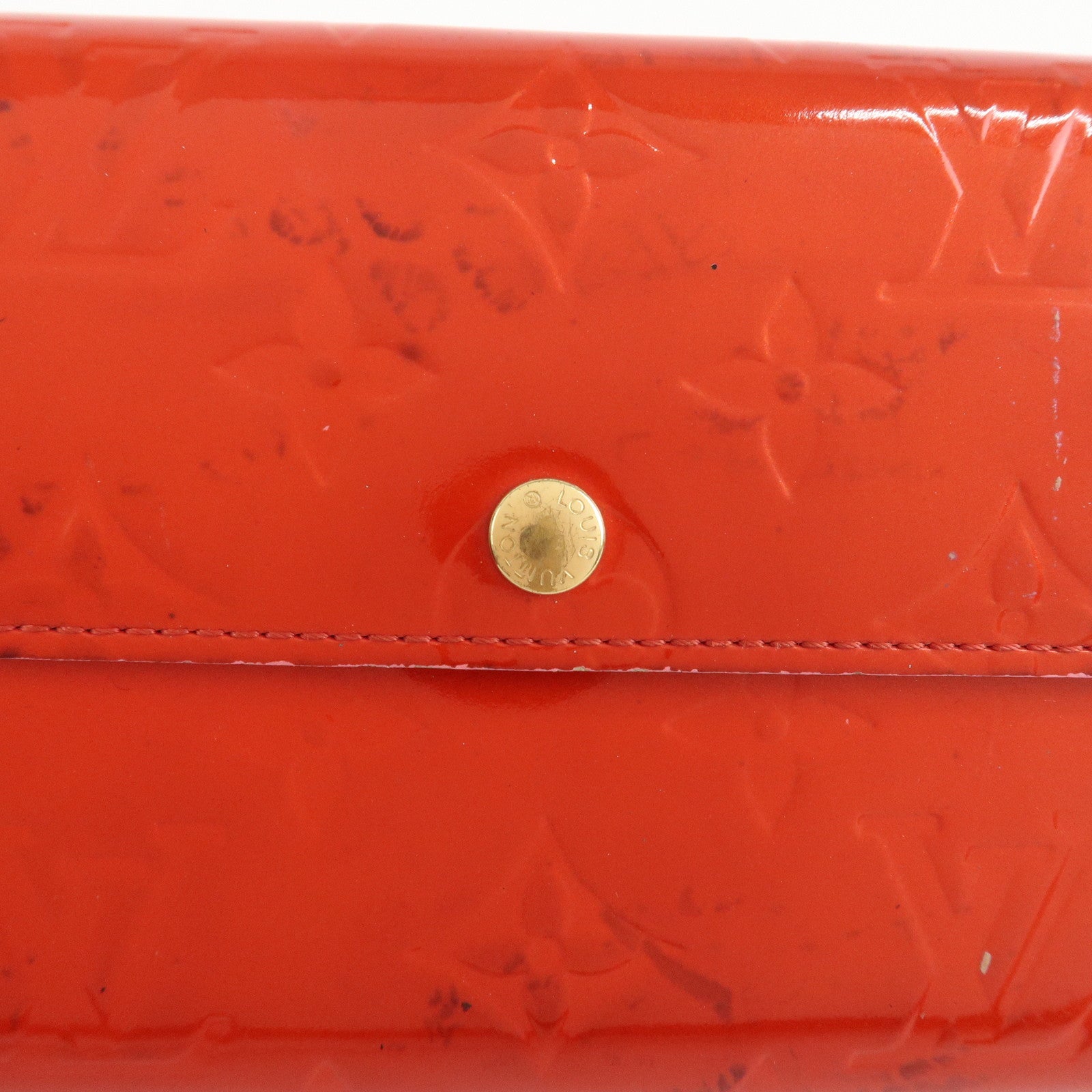 Louis Vuitton Monogram Vernis Set of 2 Wallet M91173 M91016 Used