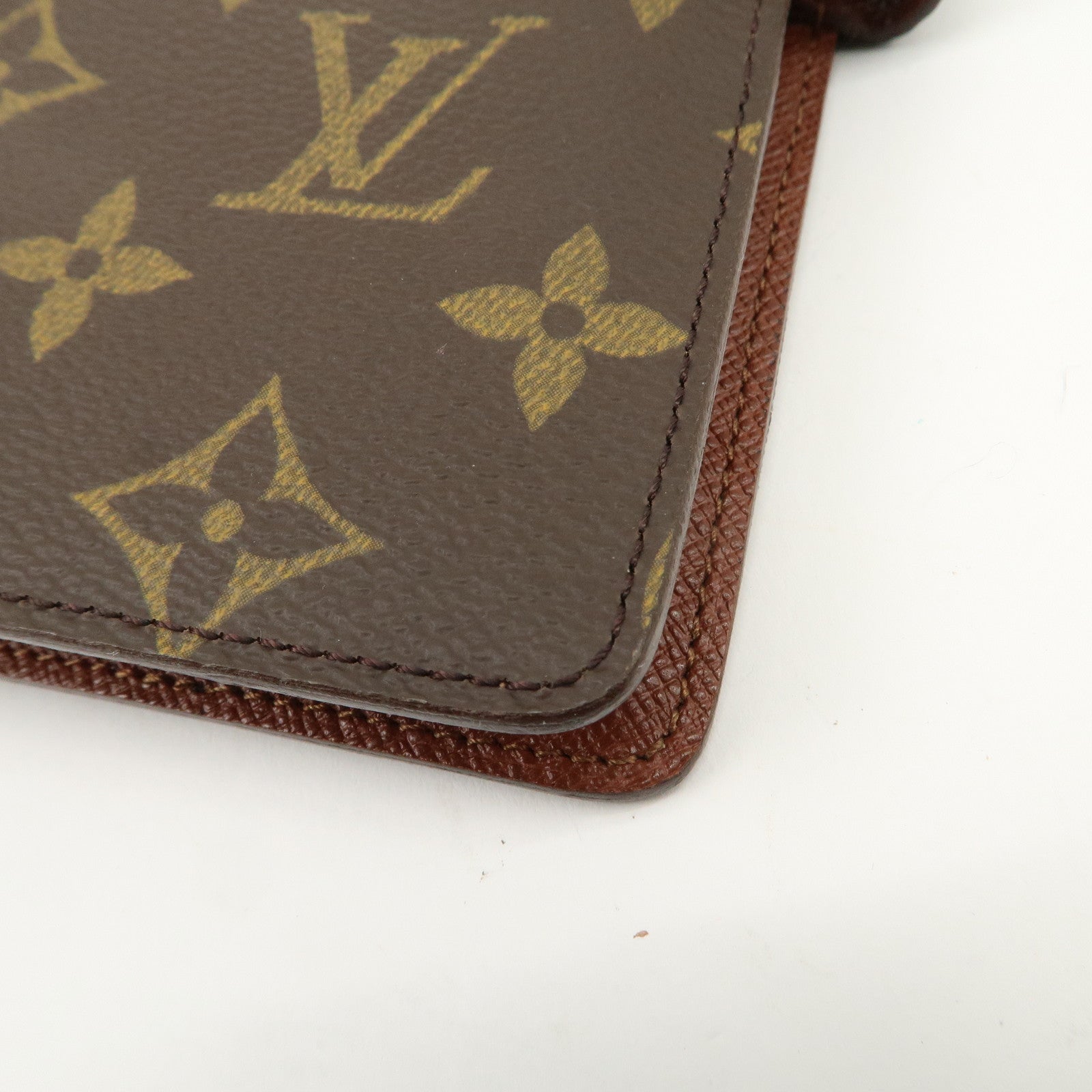 Louis Vuitton Monogram Agenda MM Planner Cover R20105 Used