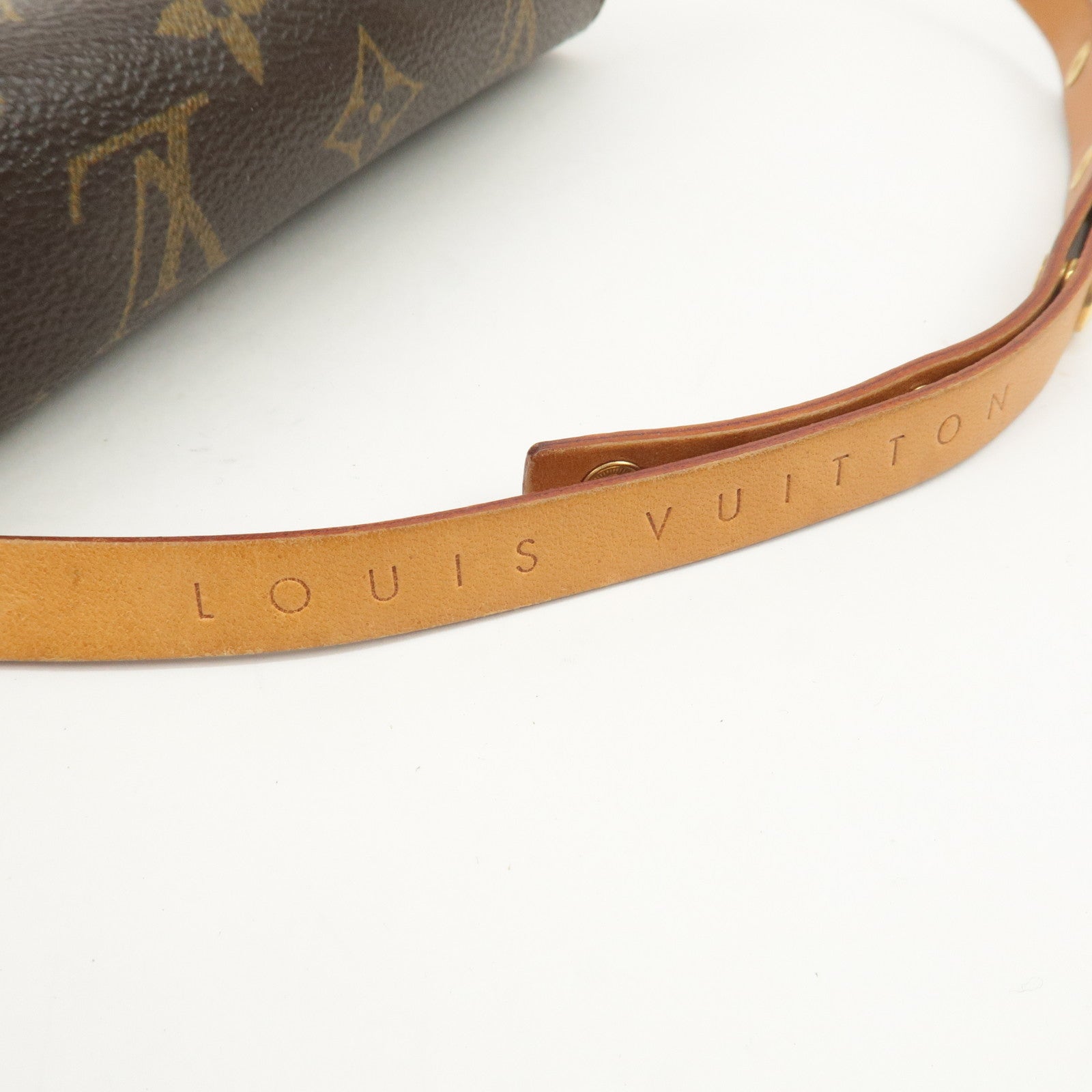 Louis Vuitton Monogram Pochette Florentine Waist Bag Belt M M51855 Used