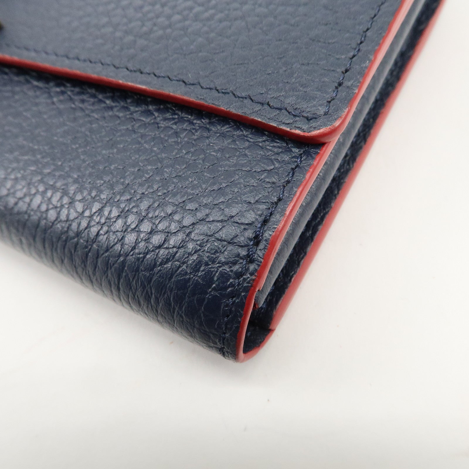 Louis Vuitton Portefeuille Capucines Long Wallet Navy M63739 Used