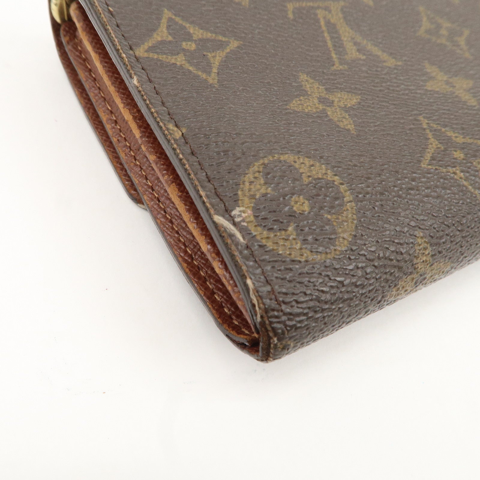 Louis Vuitton Monogram Portefeuille Sarah Long Wallet M61734 Used