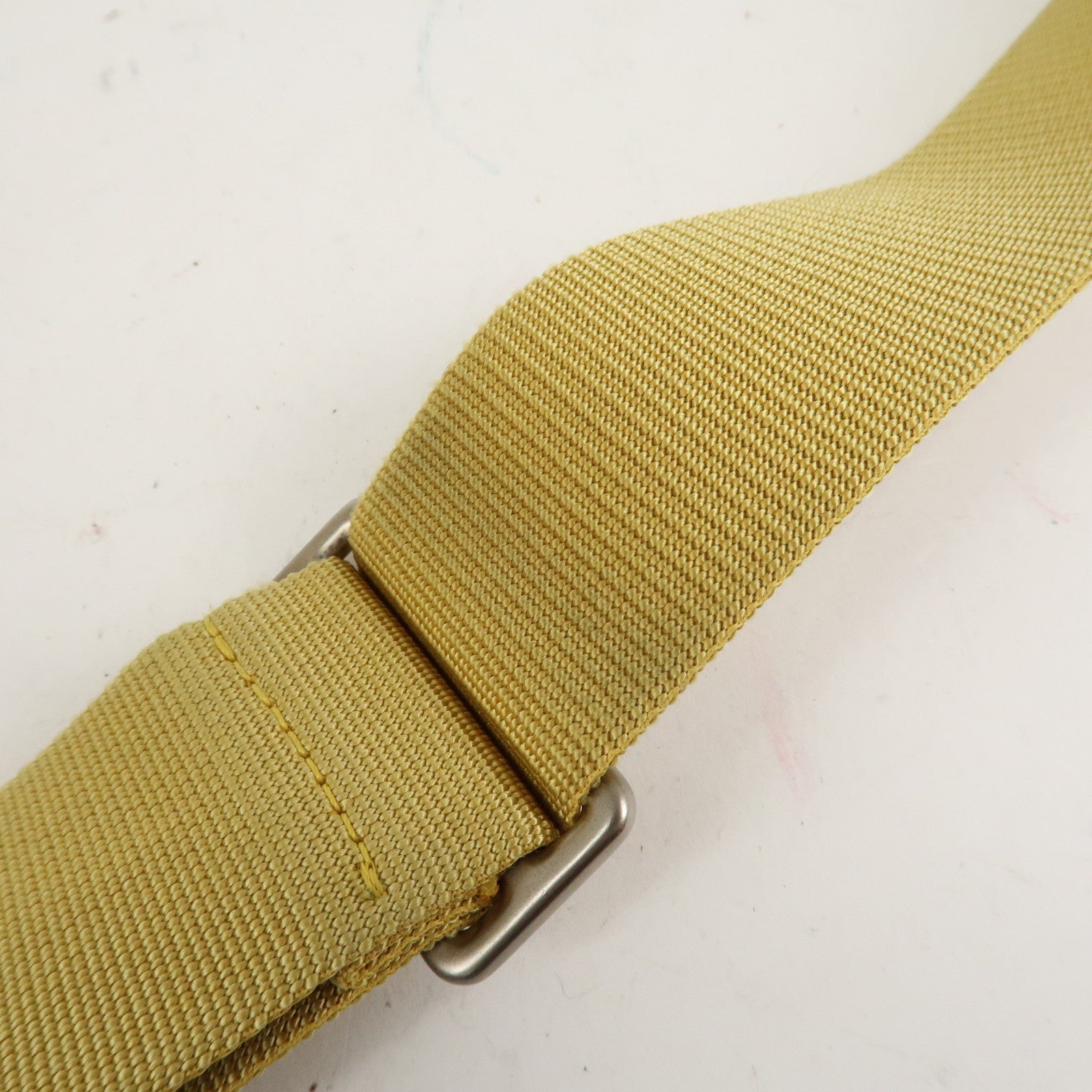 CHANEL New Travel Line Nylon Jacquard Leather Boston Bag A17669 Used