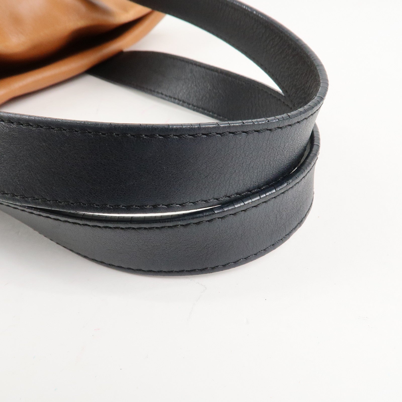 LOEWE Anagram Leather Bolso Shopper Tote Bag Shoulder Bag Used