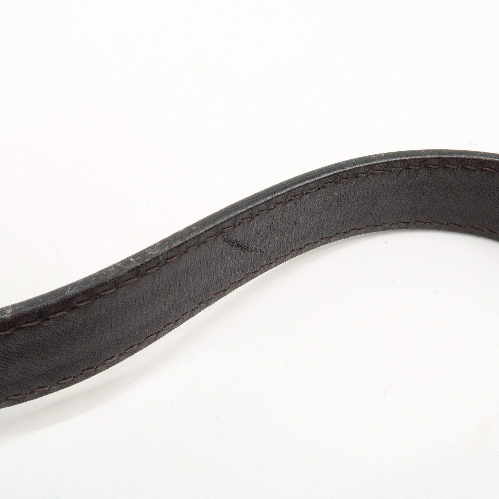 FENDI Mamma Baguette Zucca Canvas Leather Shoulder Bag 26424 Used