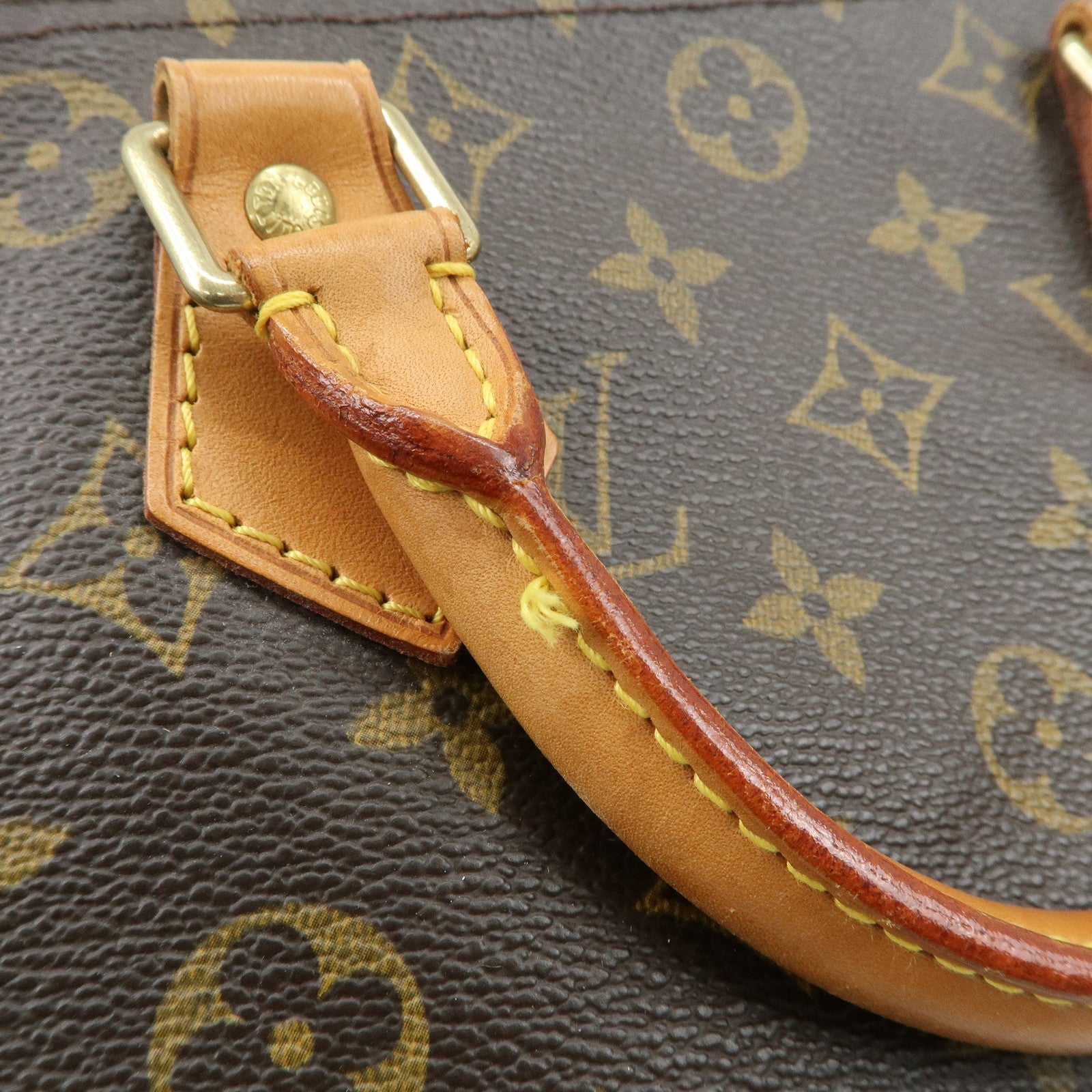 Louis Vuitton Monogram Speedy 30 Hand Bag Boston Bag M41526 Used