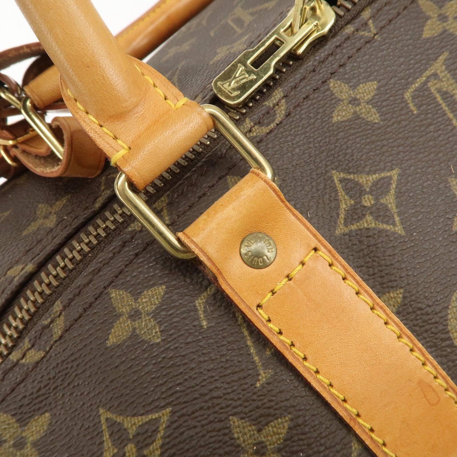 Louis Vuitton Monogram Keep All 55 Boston Bag Travel Bag M41424 Used