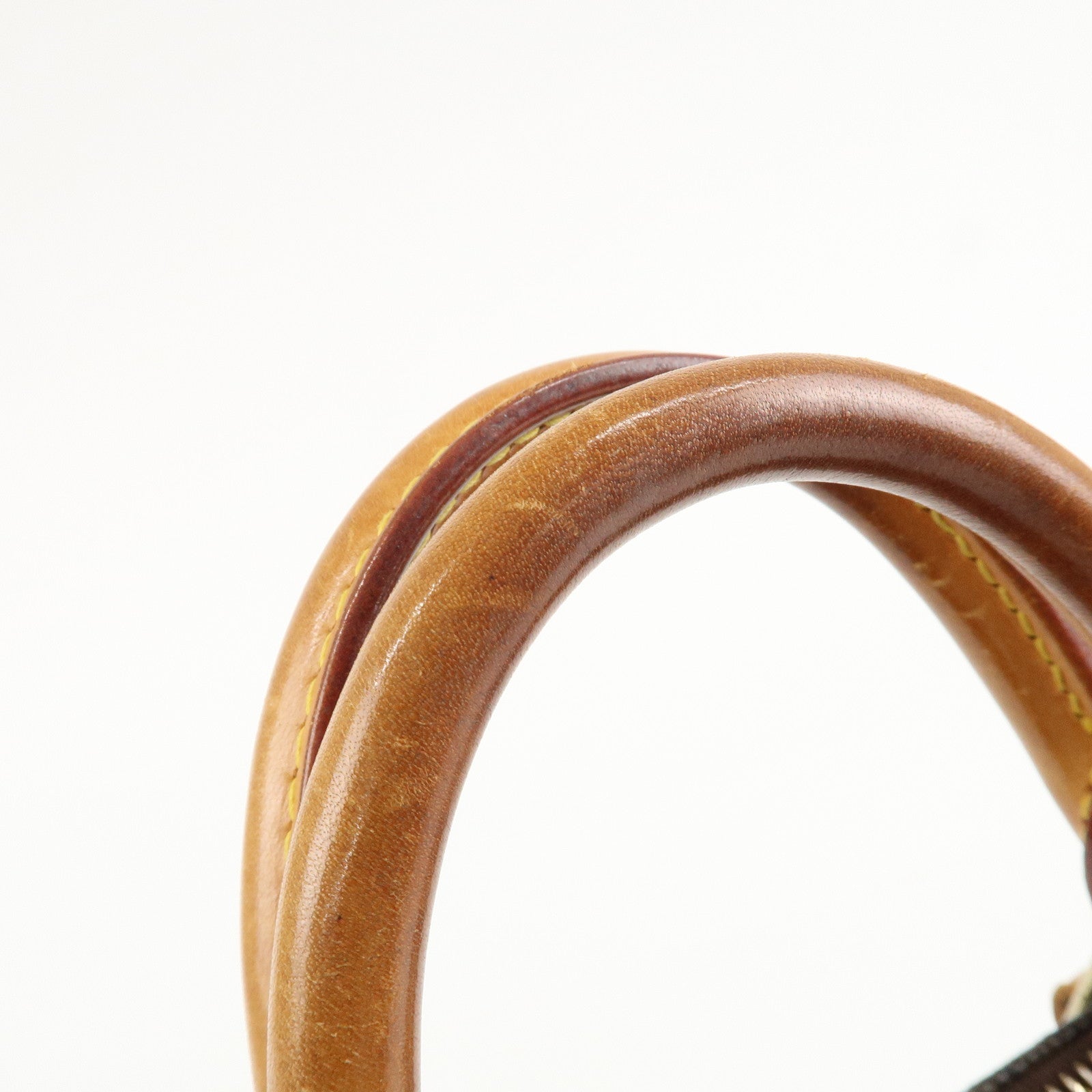 Louis Vuitton Monogram Alma Hand Bag Brown M51130 Used