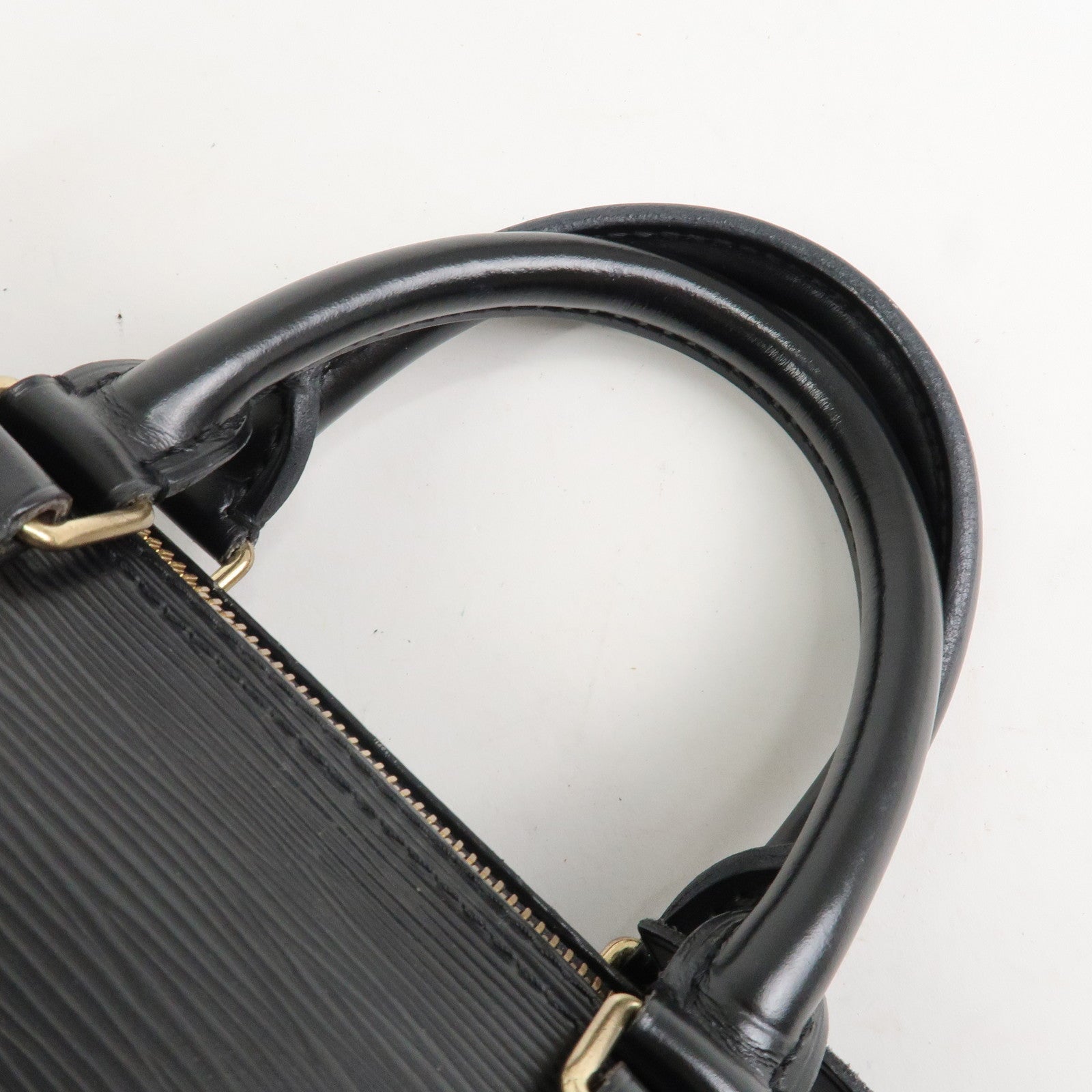 Louis Vuitton Epi Speedy 25 Boston Bag Hand Bag Noir M43012 Used