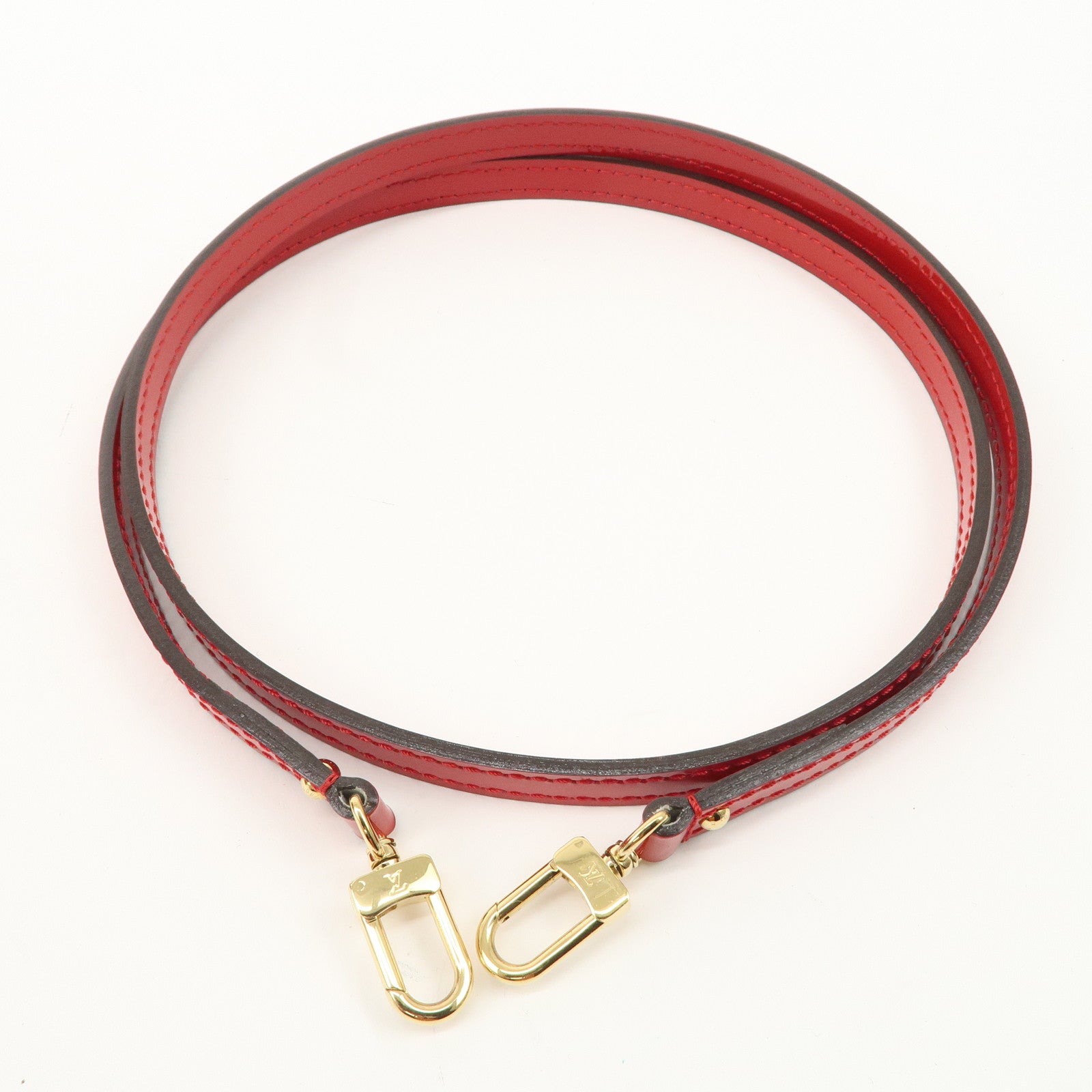 Louis Vuitton Monogram Vernis Alma BB Hand Bag Rouge M91698 Used