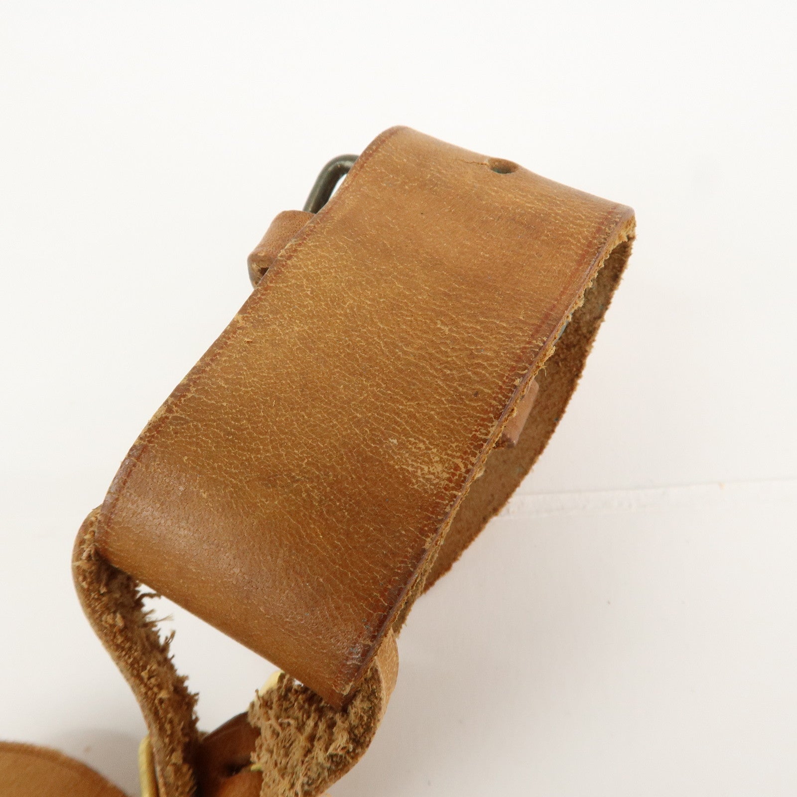 Louis Vuitton Set of 20 Name Tag & Poignet Leather Beige Used