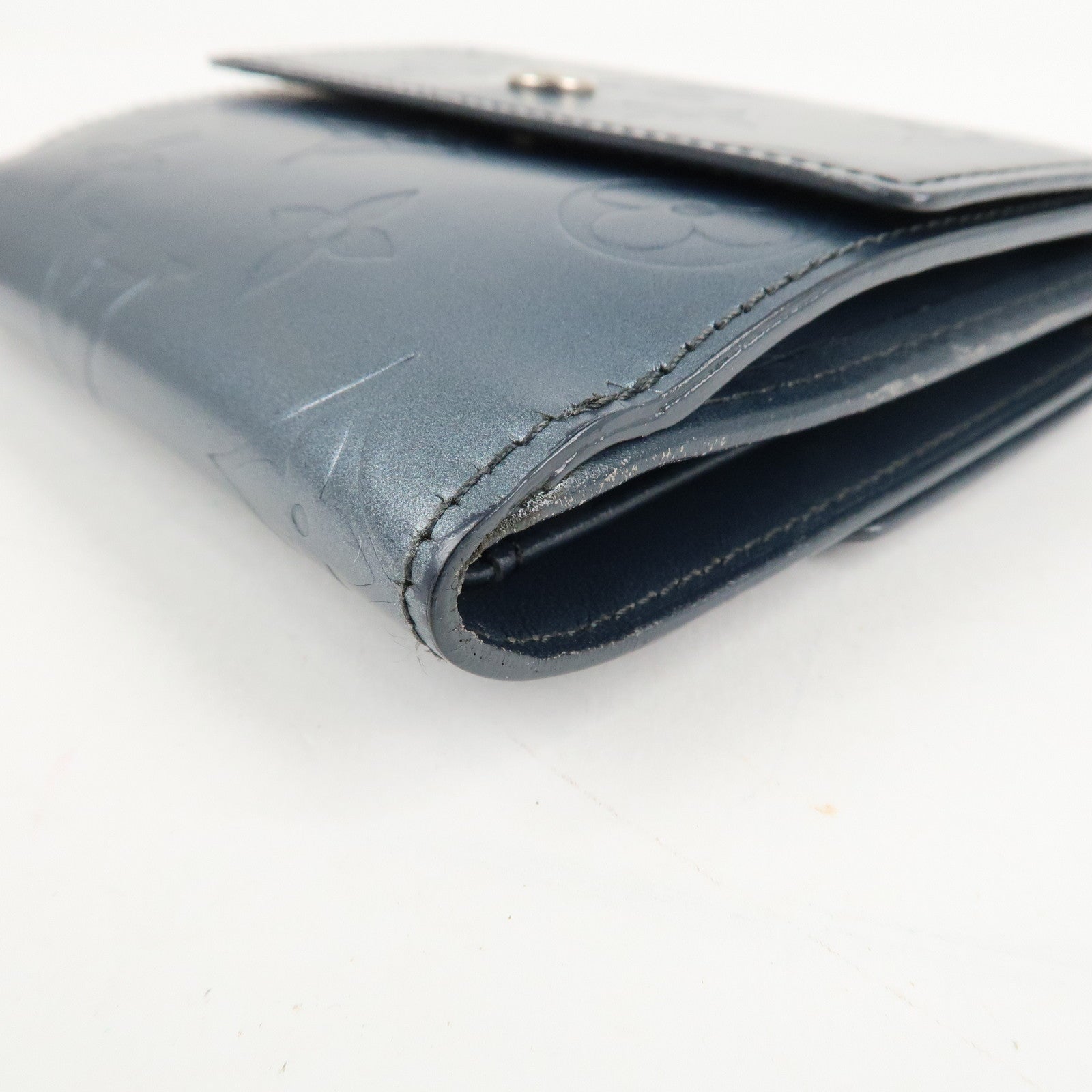 Louis Vuitton Monogram Matte Porte Monnaie Billets Credit M65115 Used