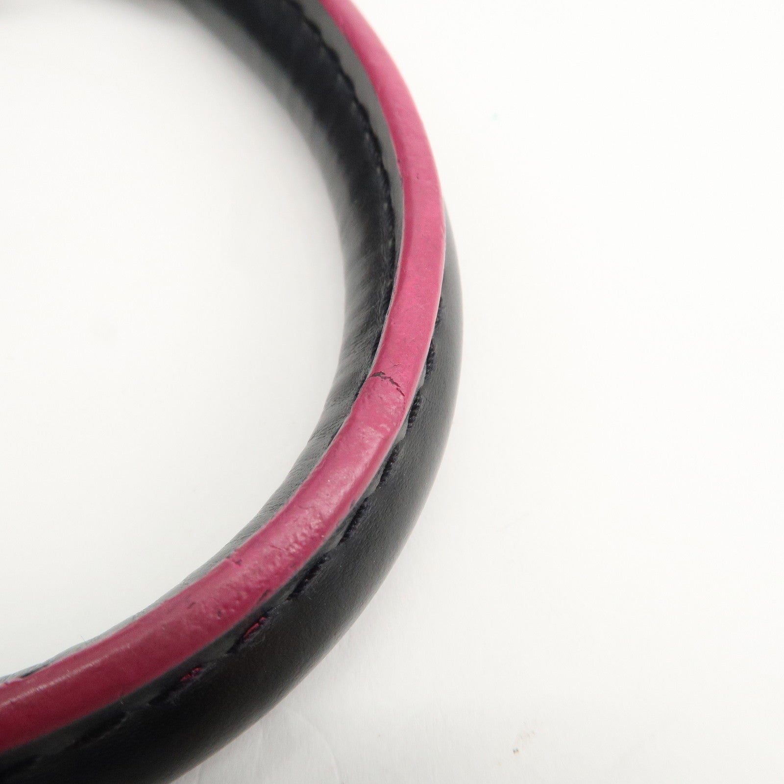 Louis Vuitton Epi Alma BB 2Way Shoulder Bag Noir Pink M54160 Used