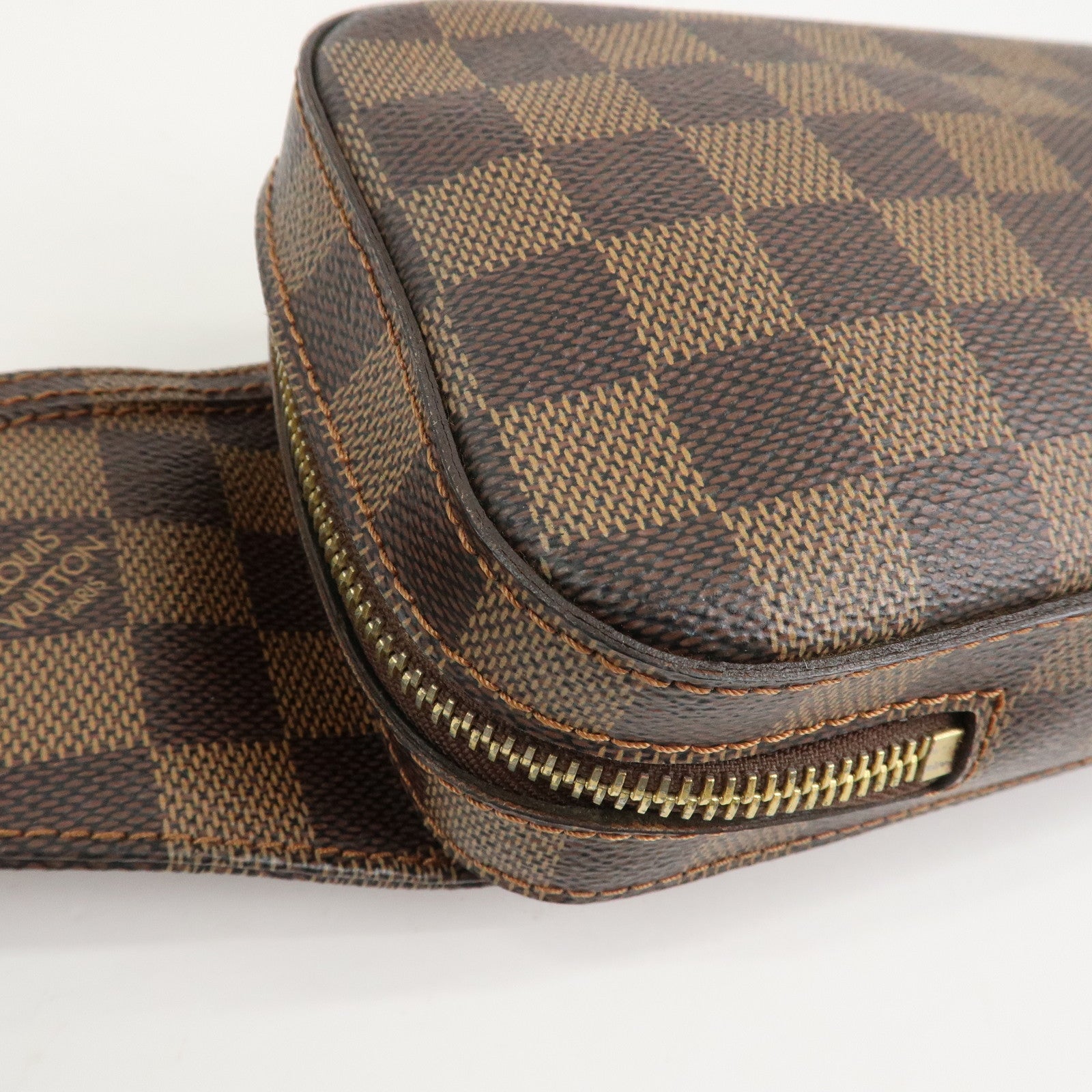 Louis Vuitton Damier Geronimos Body Bag Waist Bag N51994 Used
