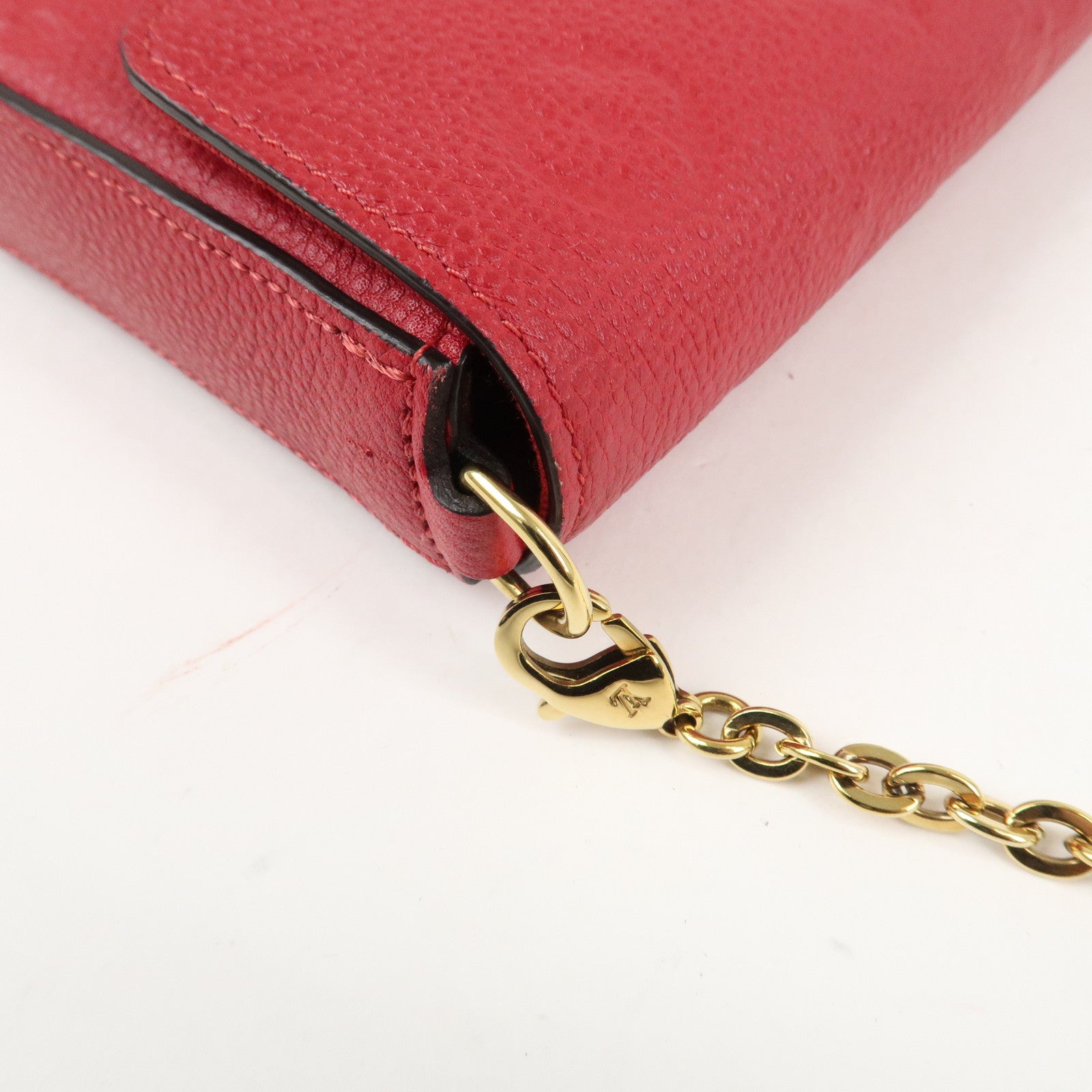 Louis Vuitton Monogram Empreinte Felicie Chain Shoulder Bag M63700 Used