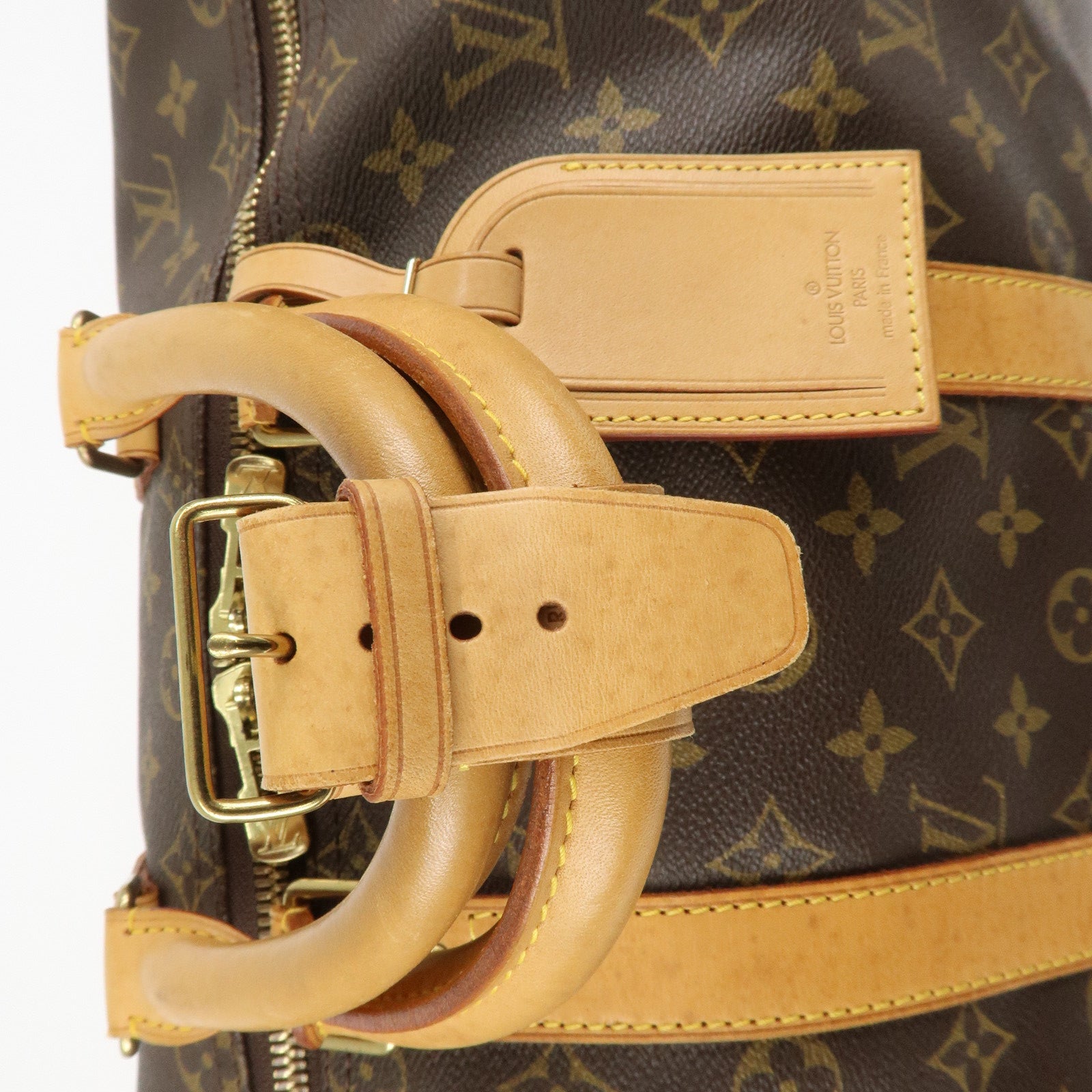 Louis Vuitton Monogram Keep All 45 Boston Bag M41428 Used