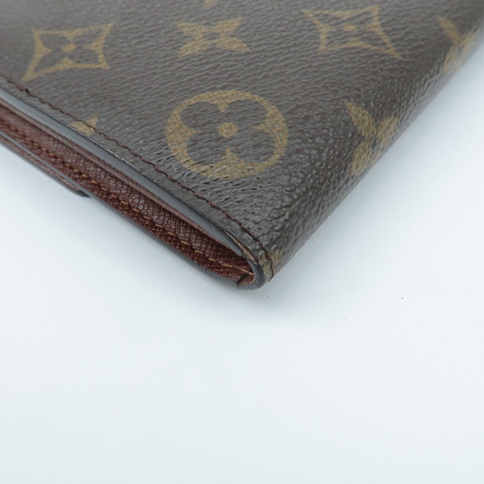 Louis Vuitton Monogram Porte Monnaie Credit Wallet M61726 Used