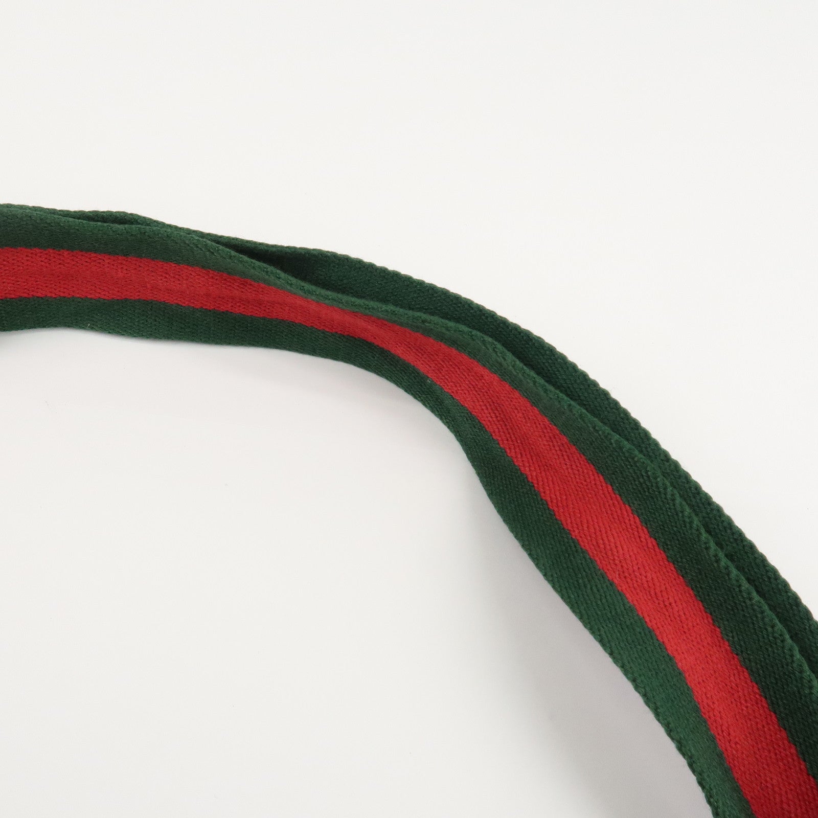 GUCCI Sherry GG Canvas Leather Shoulder Bag Black 181092 Used