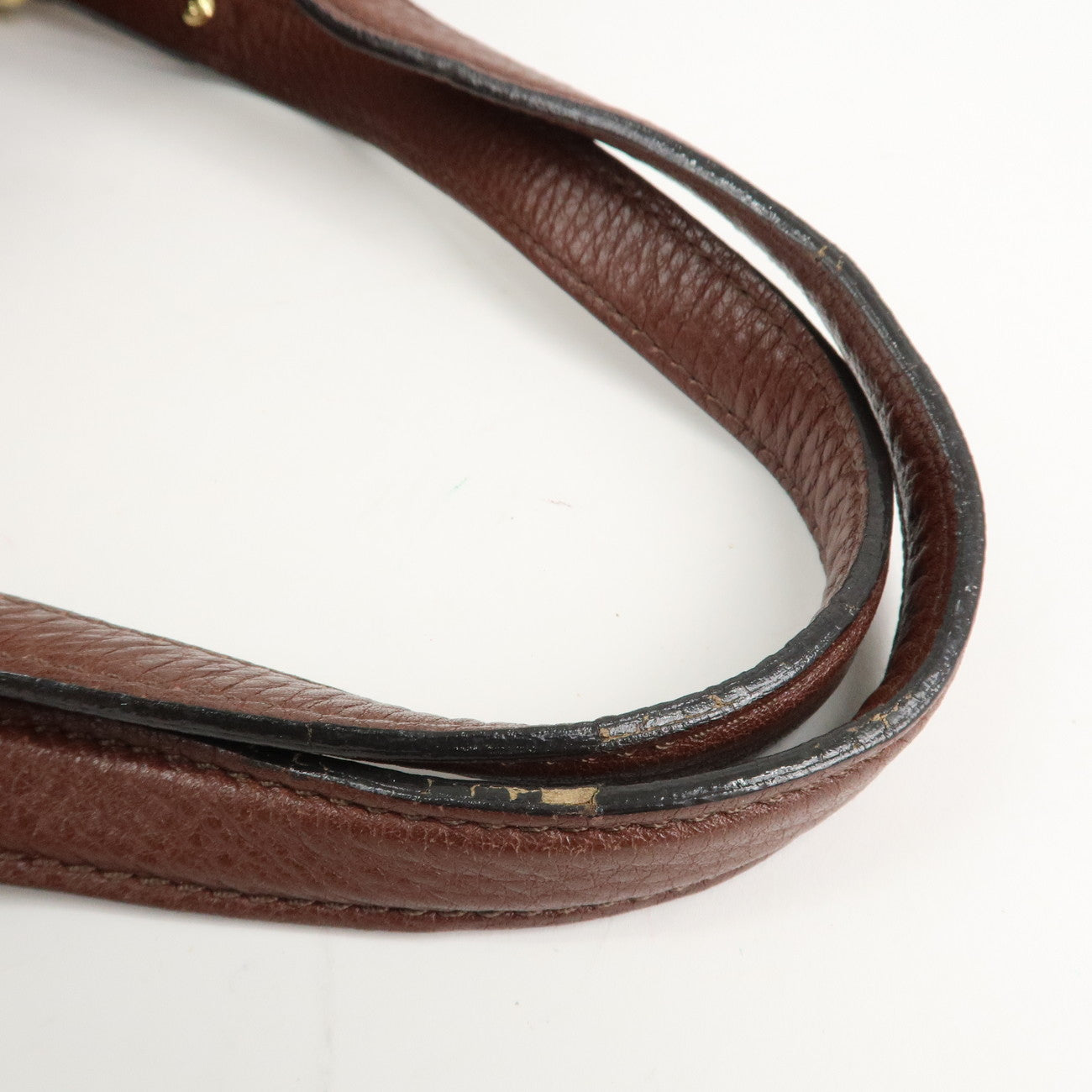 Louis Vuitton Monogram Mahina Lunar Hand Bag GM Acajou M95970 Used