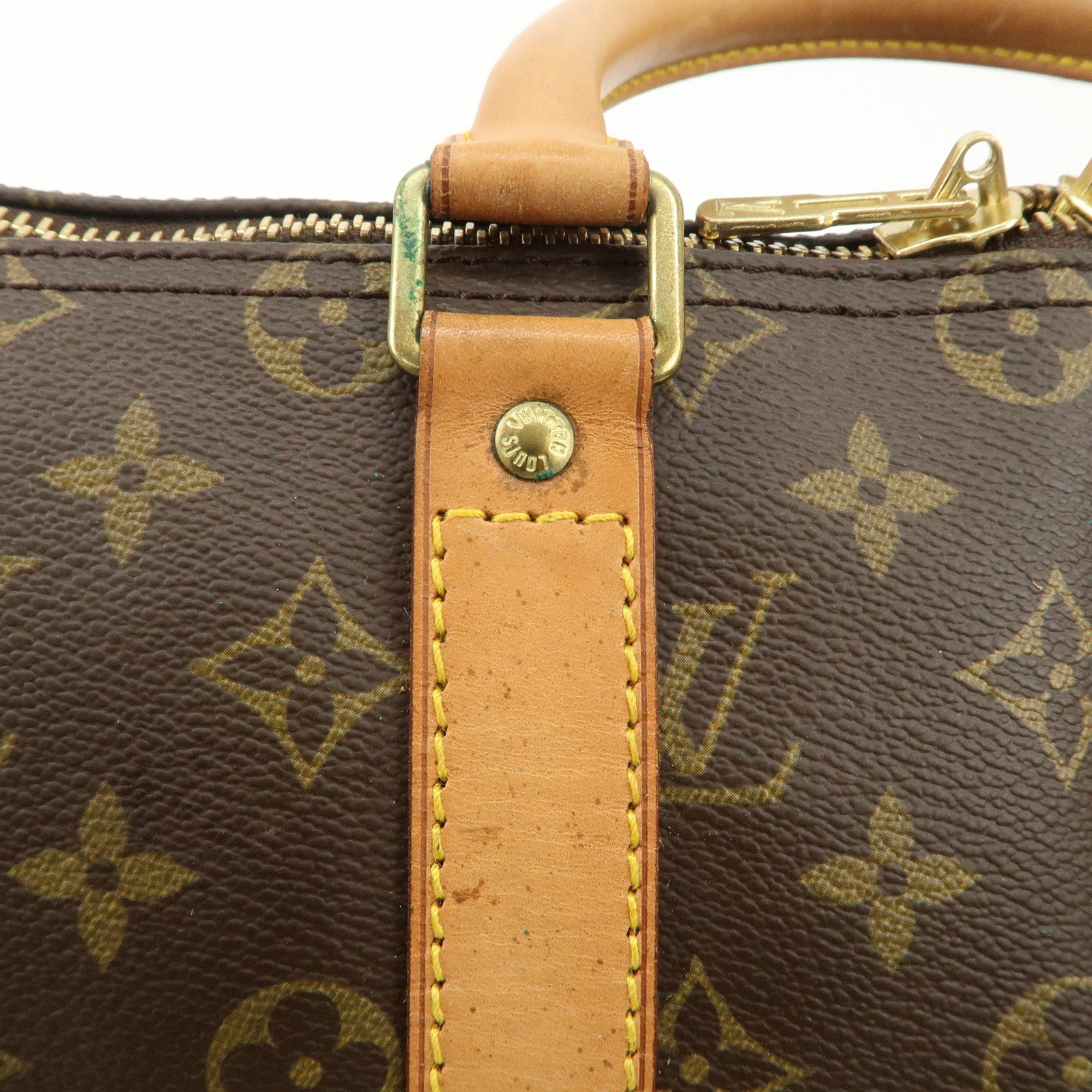 Louis Vuitton Monogram Keep All 45 Boston Bag M41428 Used