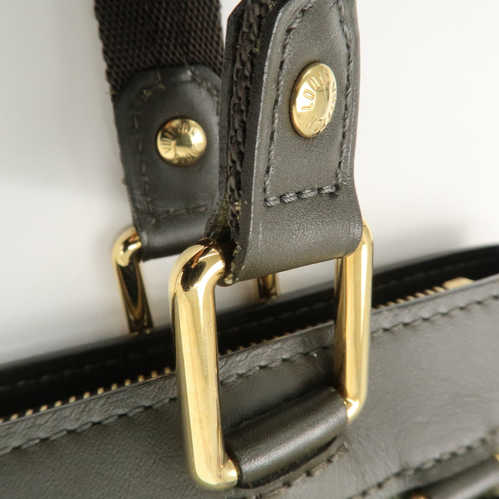 Louis Vuitton Monogram Mini Lucille PM Hand Bag TST Khaki M92682 Used