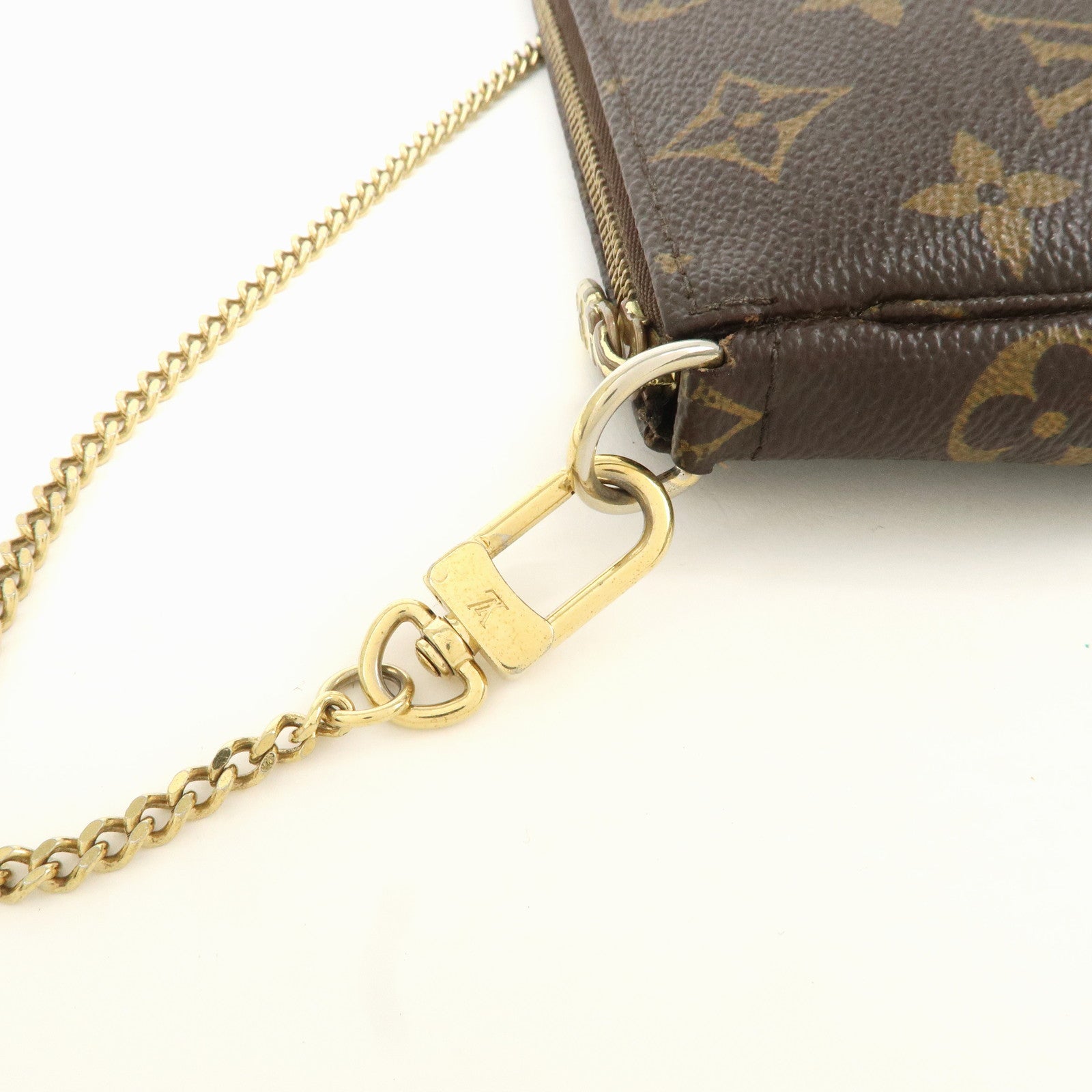Louis Vuitton Monogram Mini Pochette Accessoires Pouch M58009 Used