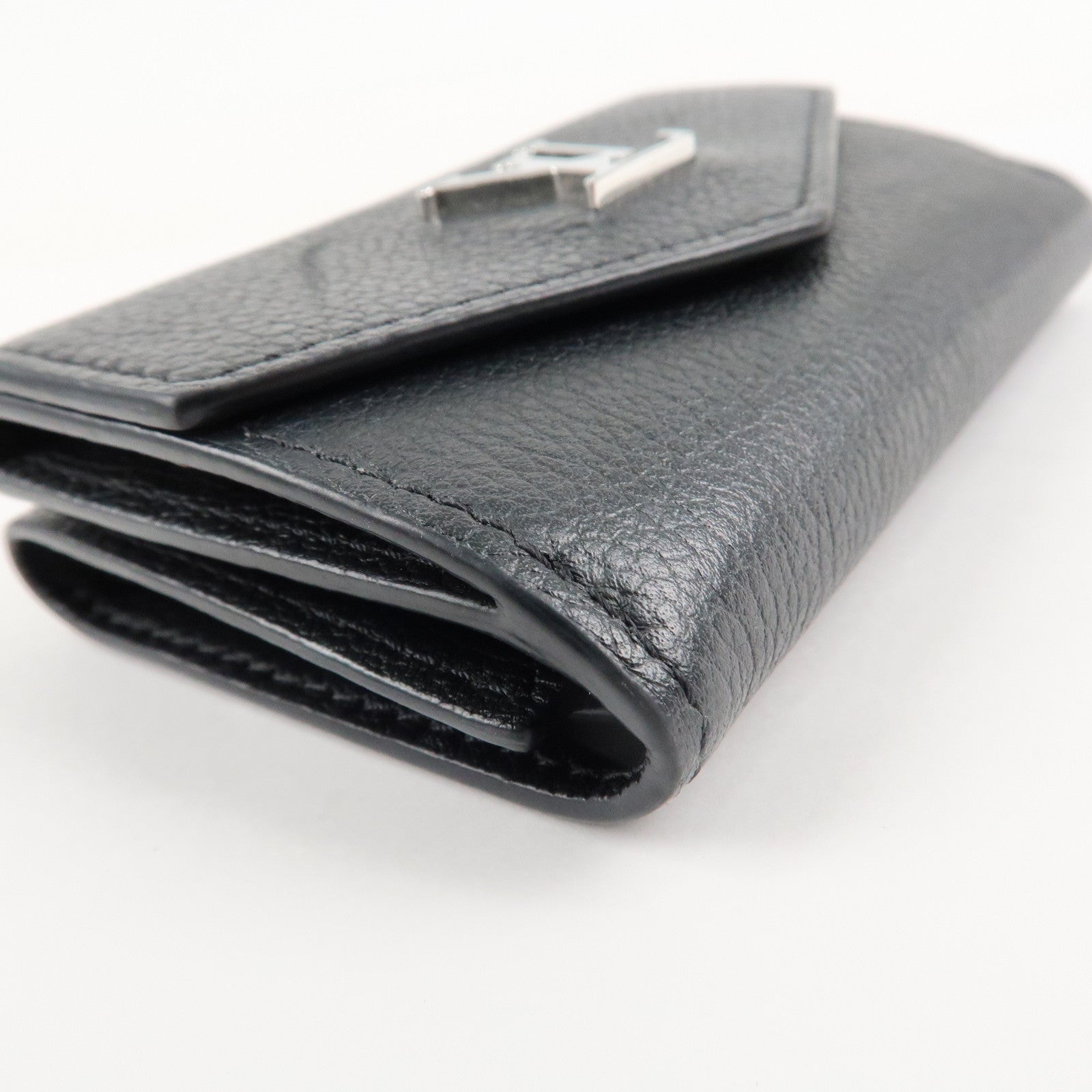 Louis Vuitton Lock Me Portefeuille Lock Mini Wallet Noir M63921 Used