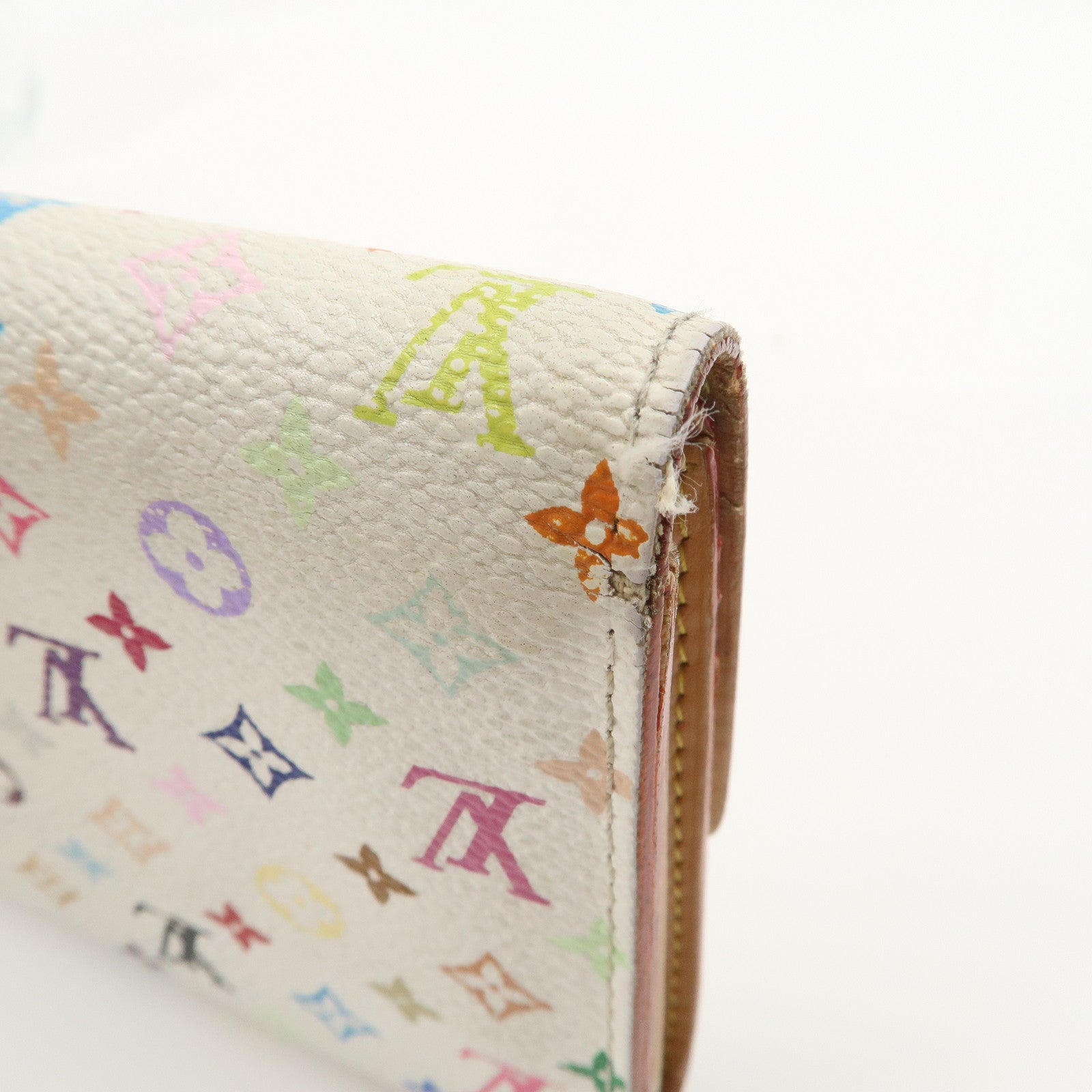Louis Vuitton Monogram Set of 2 Long Wallet M61734 M93532 Used