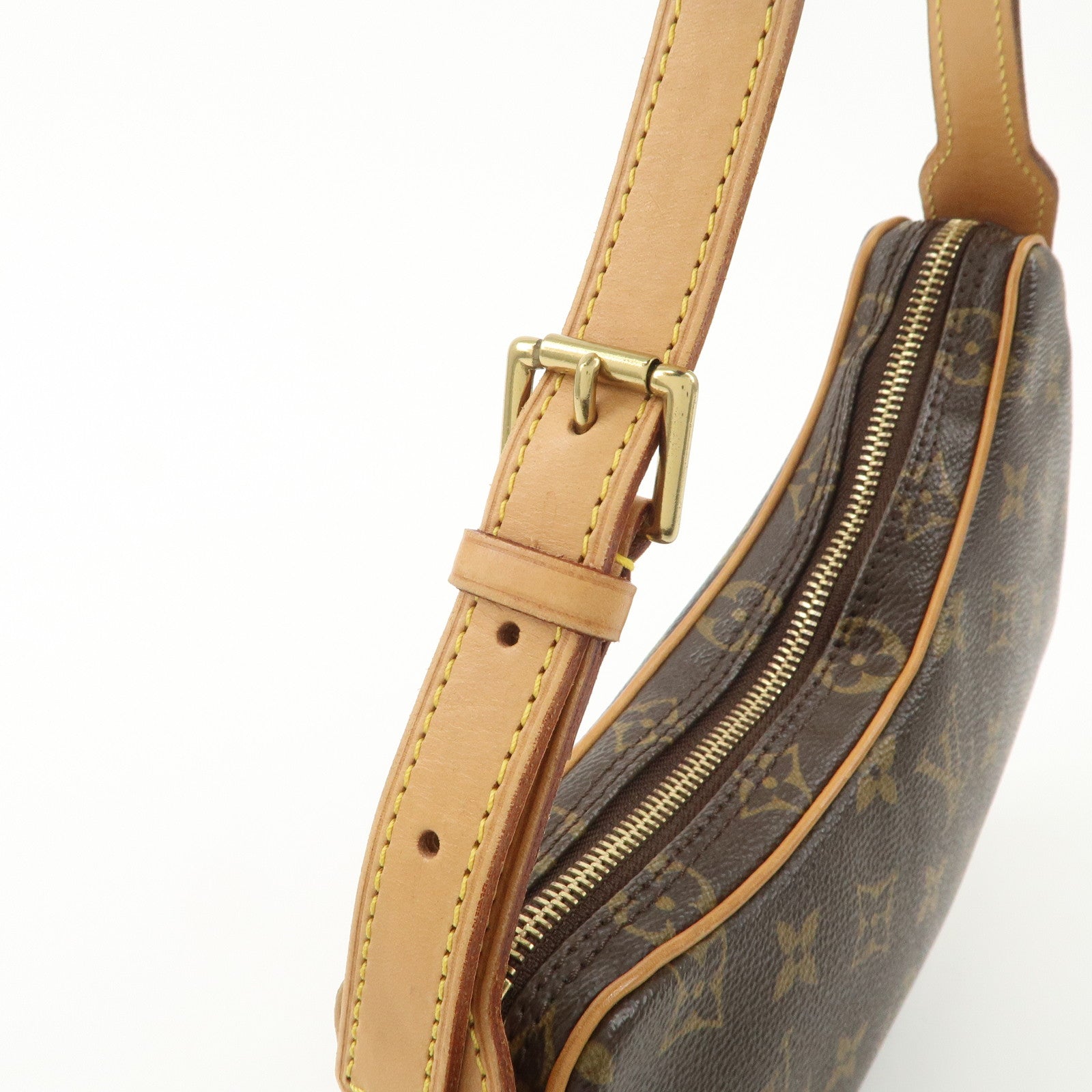 Louis Vuitton Monogram Pochette Croissant Shoulder Bag M51510 Used