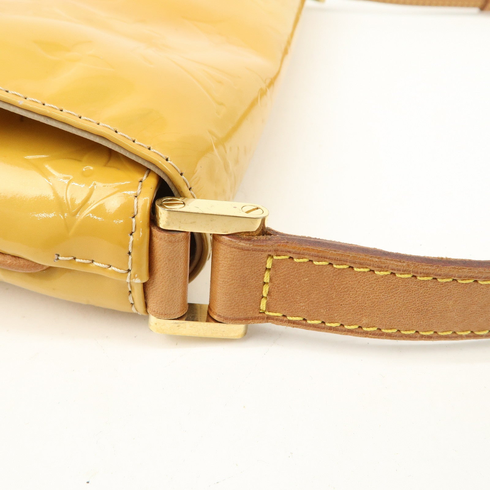 Louis Vuitton Monogram Vernis Thompson Street Jaune M91123 Used