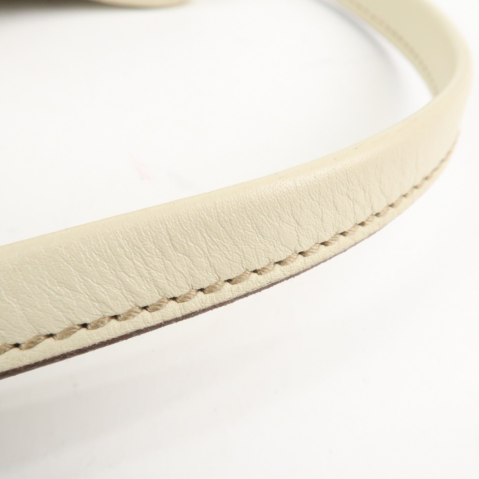 GUCCI New Britt GG Canvas Leather Shoulder Bag Beige Ivory 169947 Used