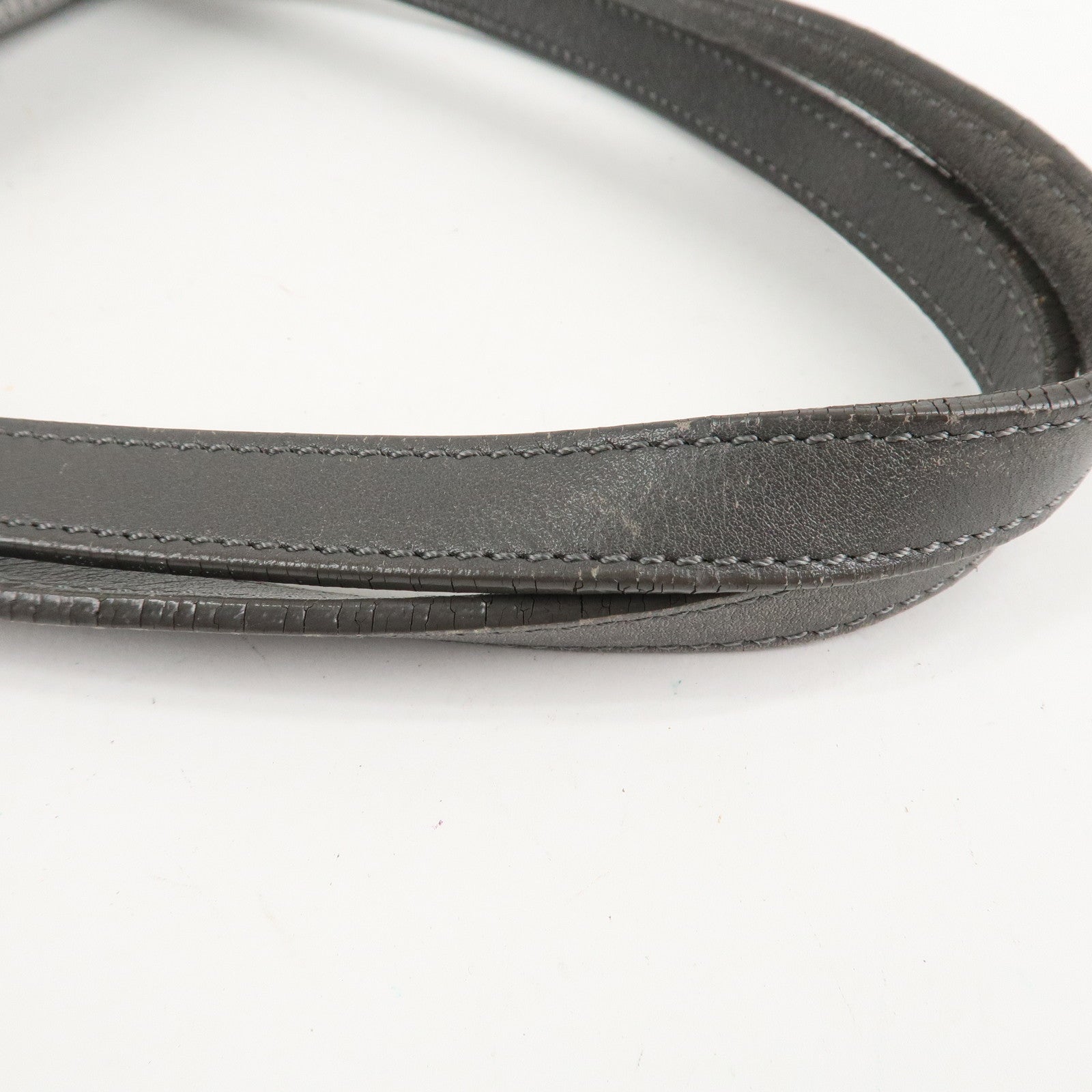 CHANEL New Travel Line Nylon Jacquard Leather Tote MM A47147 Used