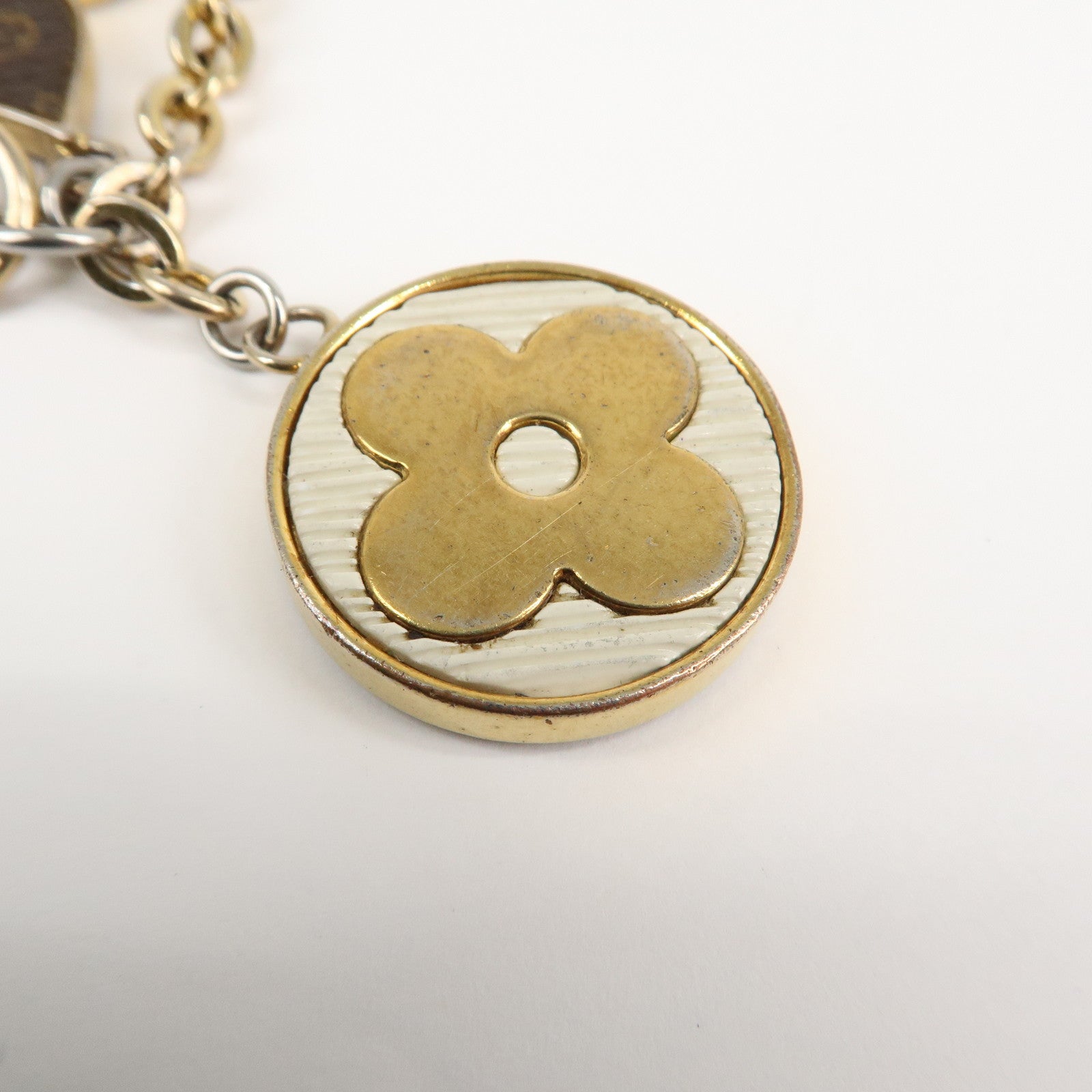 Louis Vuitton Porte Cles Spring Street Bag Charm Gold M69008 Used